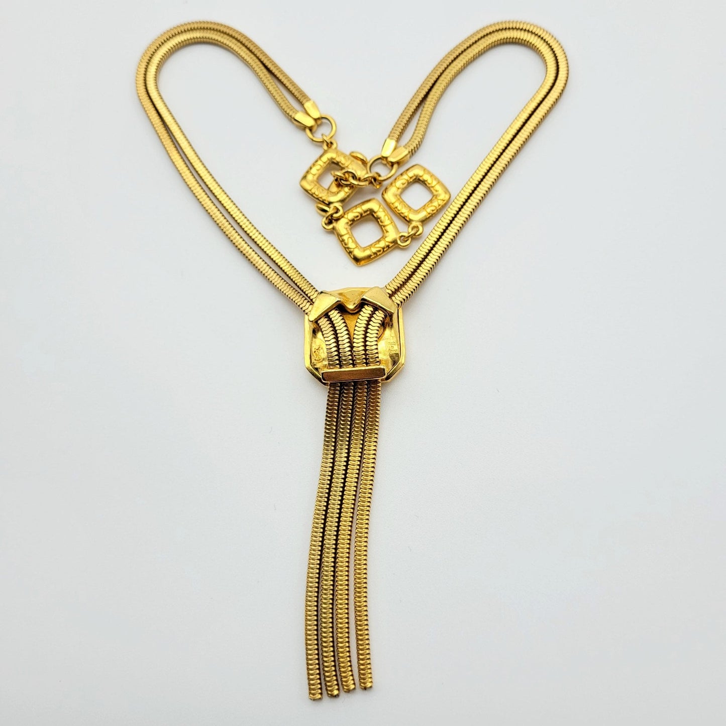 Vintage Gorgeous Yves Saint Laurent crystal Necklace
