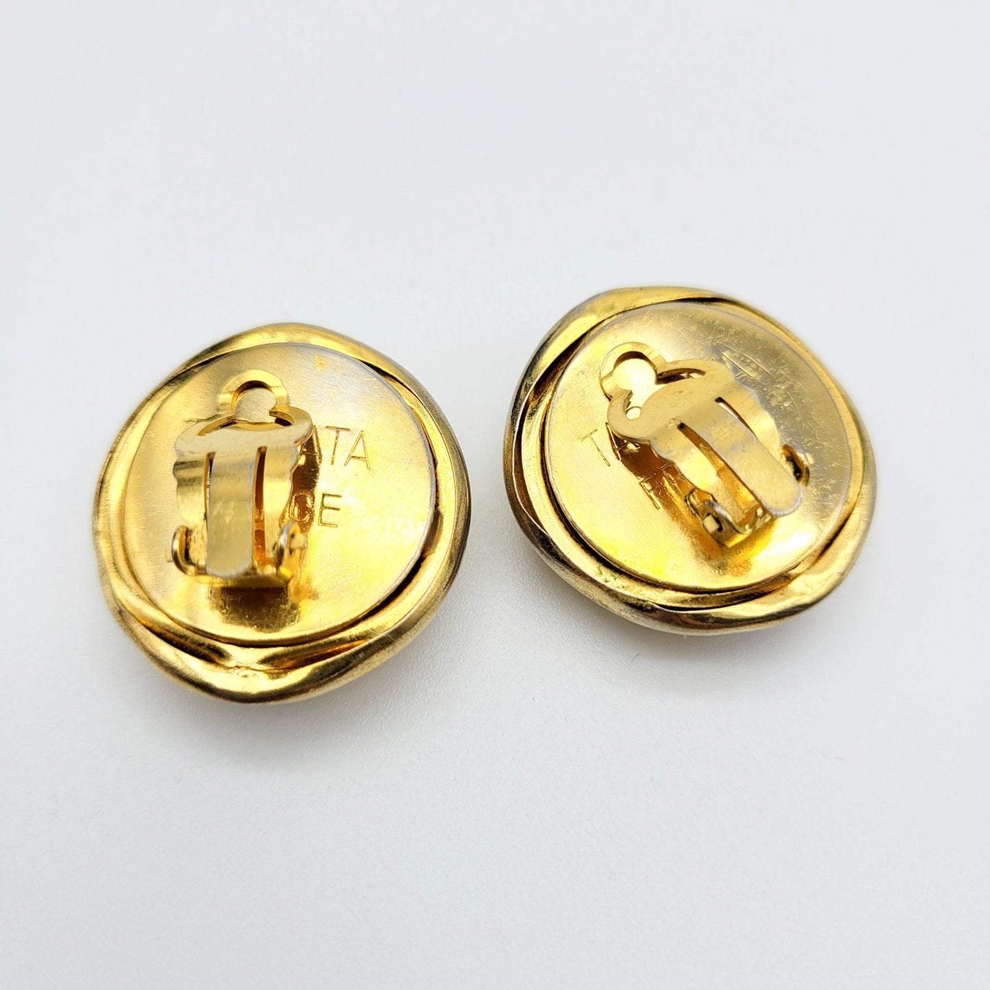 Vintage Taratata blue clip Earrings - Secondista