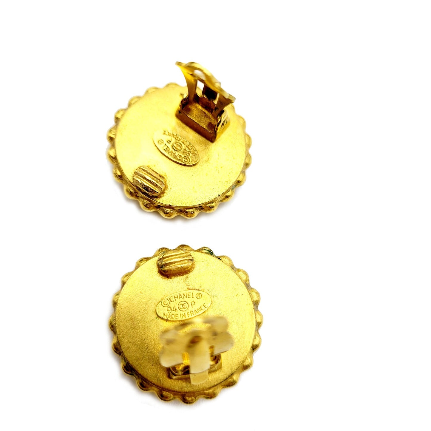 Vintage 1994 Chanel clip Earrings - Secondista