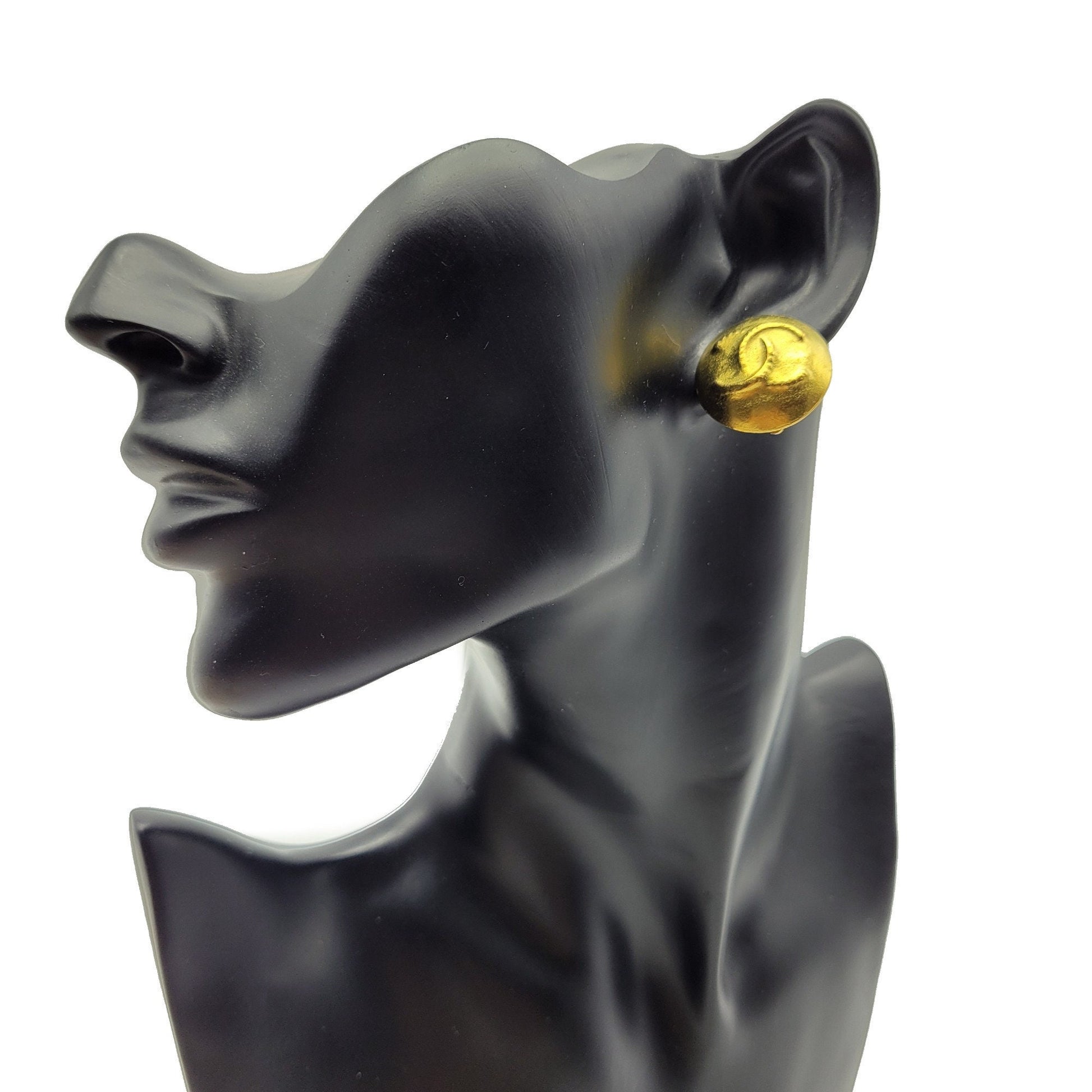 Vintage Chanel Double C Earrings - Secondista