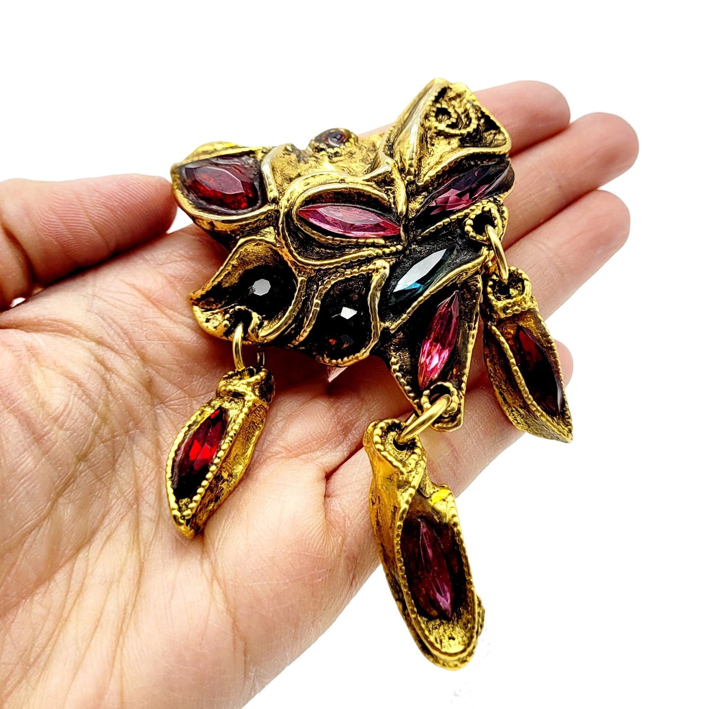 Vintage unsigned oversized Kalinger Brooch - Secondista