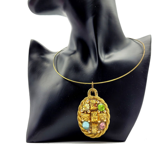 Vintage Jacky De G Pendant Necklace - Secondista