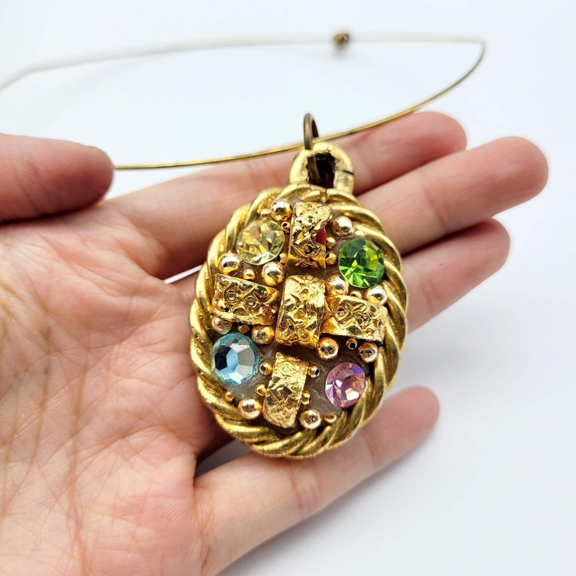 Vintage Jacky De G Pendant Necklace - Secondista