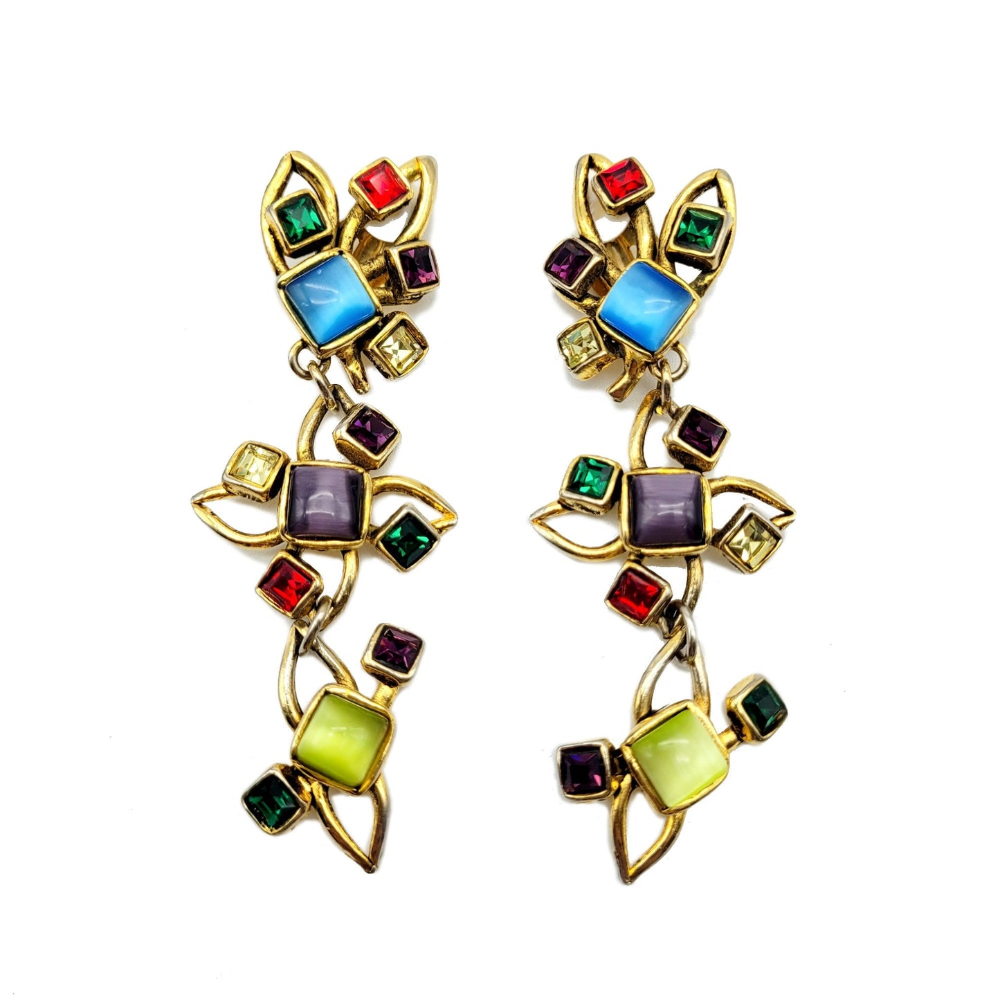 Vintage Gorgeous Taratata dangle Earrings - Secondista