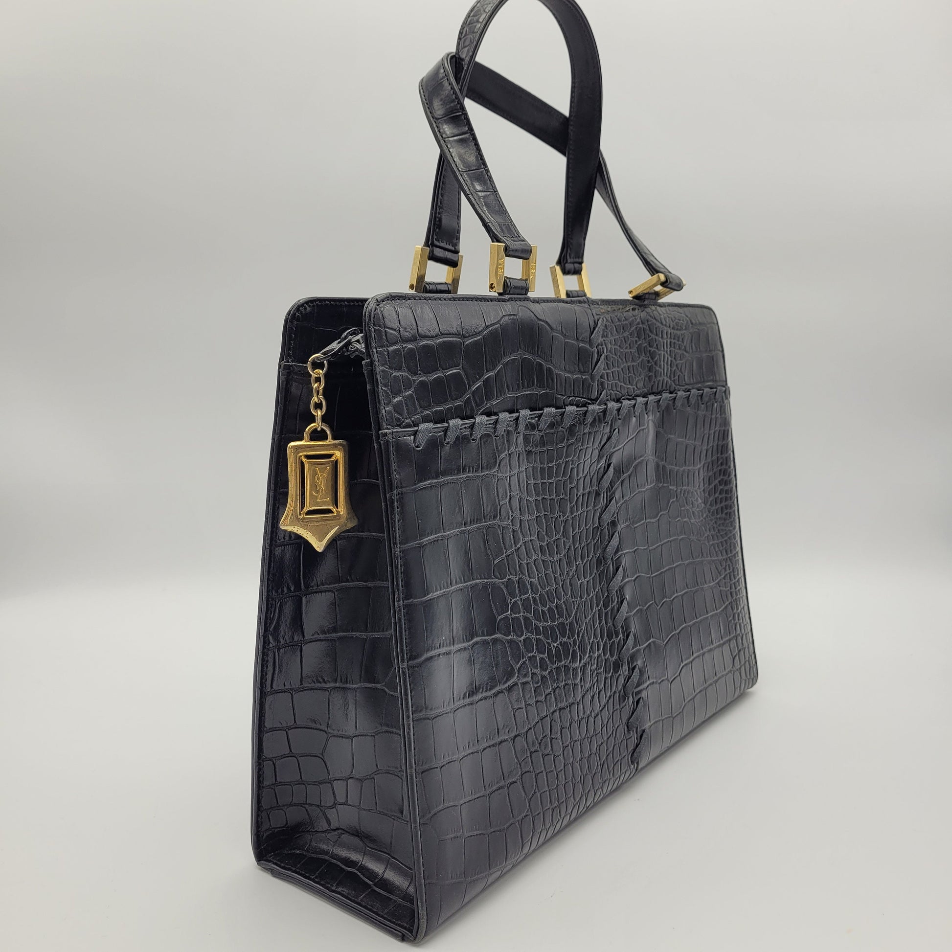 Vintage Italian drawstring Crossbody Bag