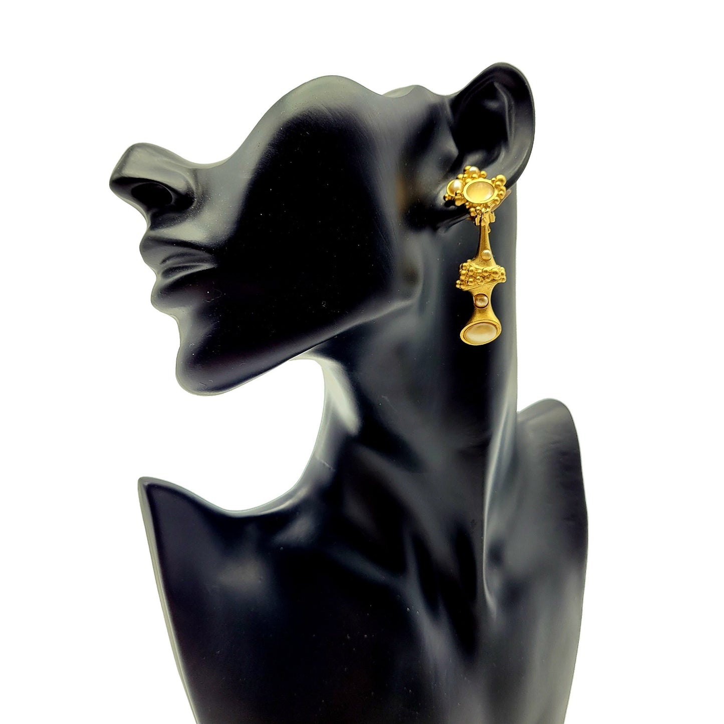 Vintage dangle earrings Christian Lacroix