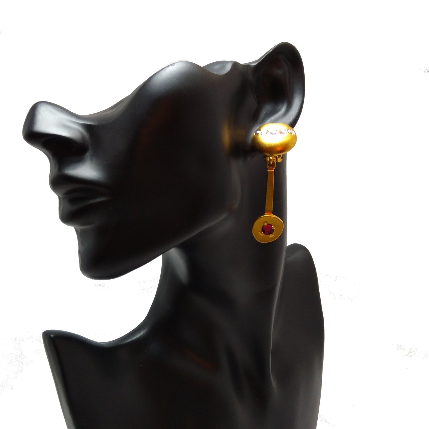 Vintage dangle earrings Karl Lagerfeld