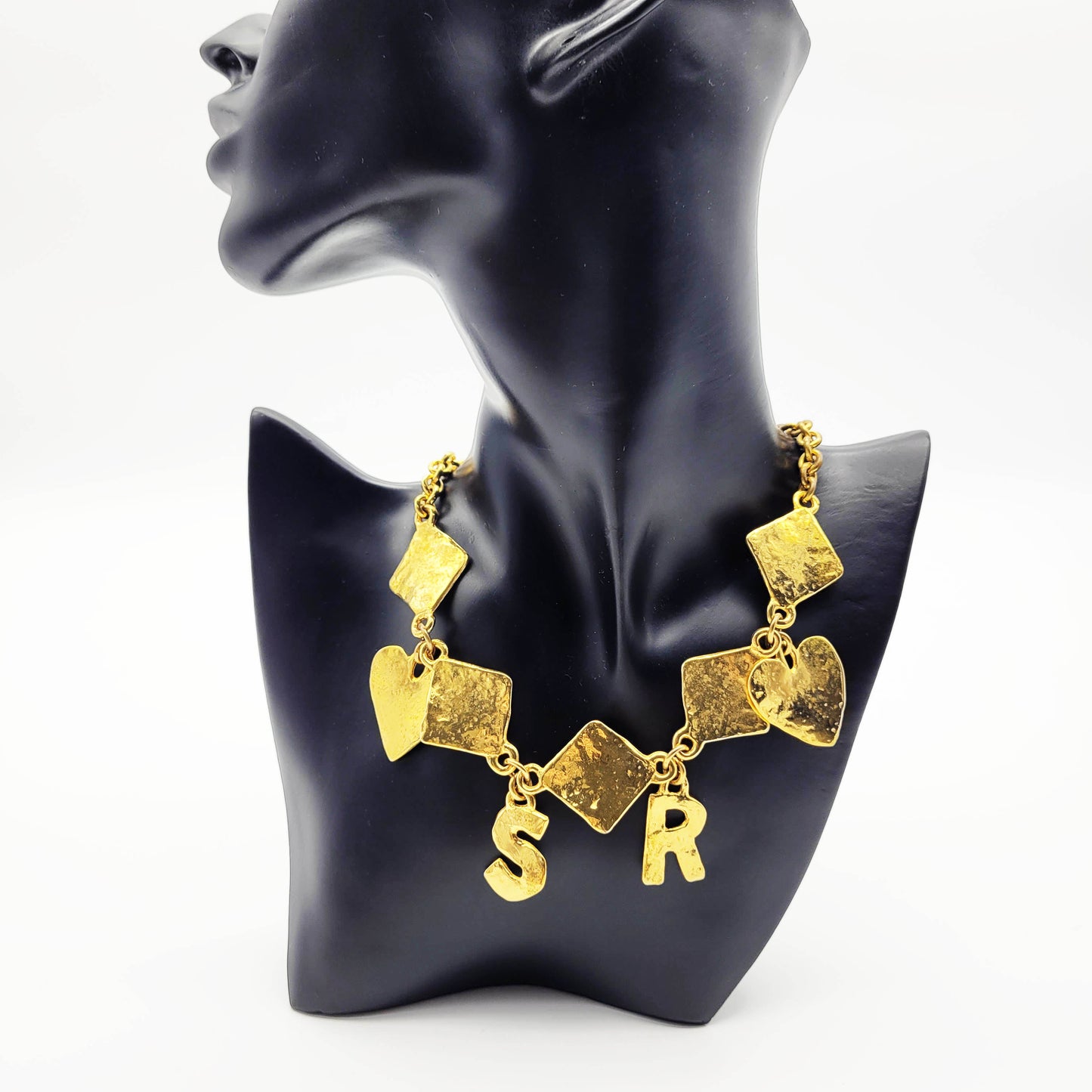 Vintage goldtone necklace Sonia Rykiel