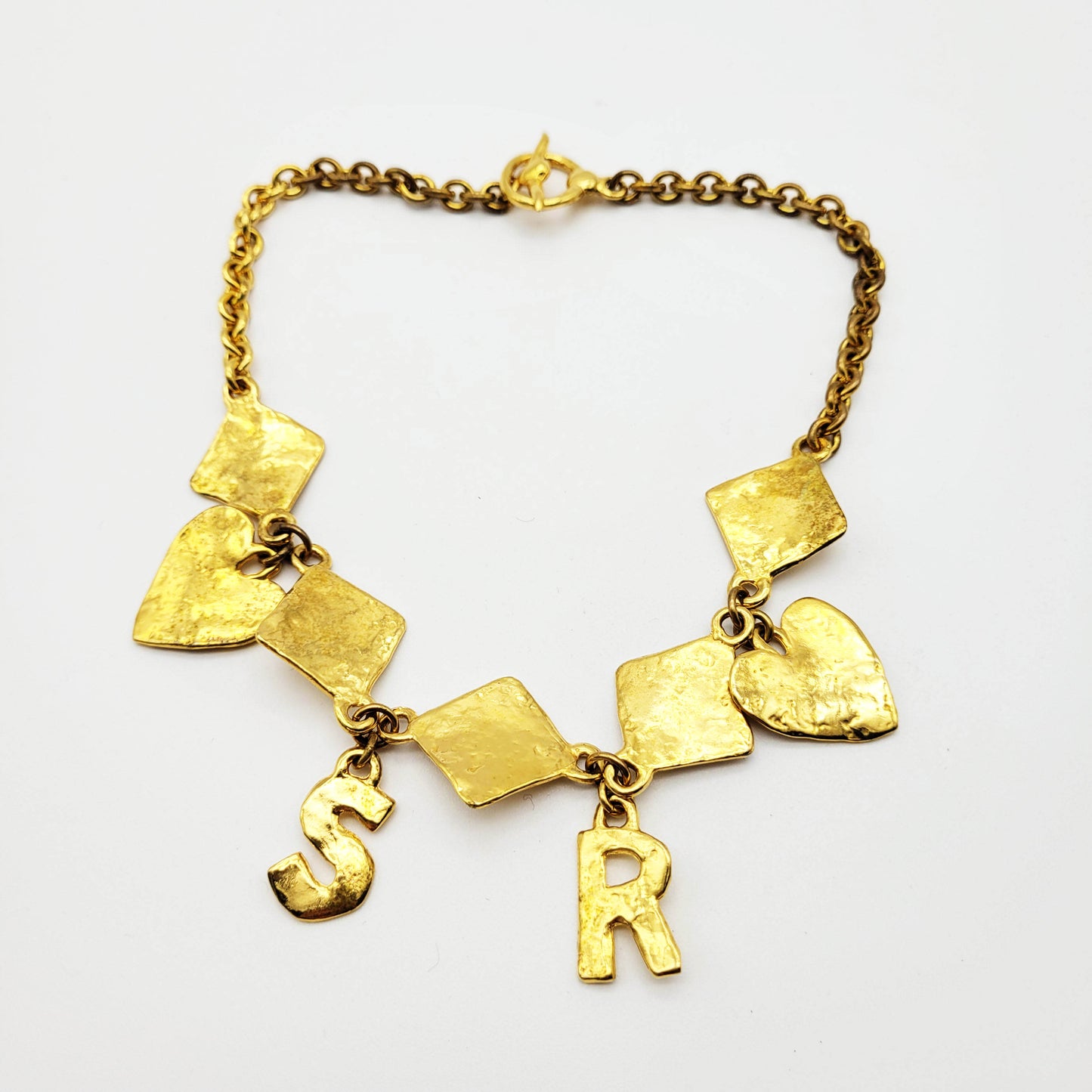Vintage goldtone necklace Sonia Rykiel