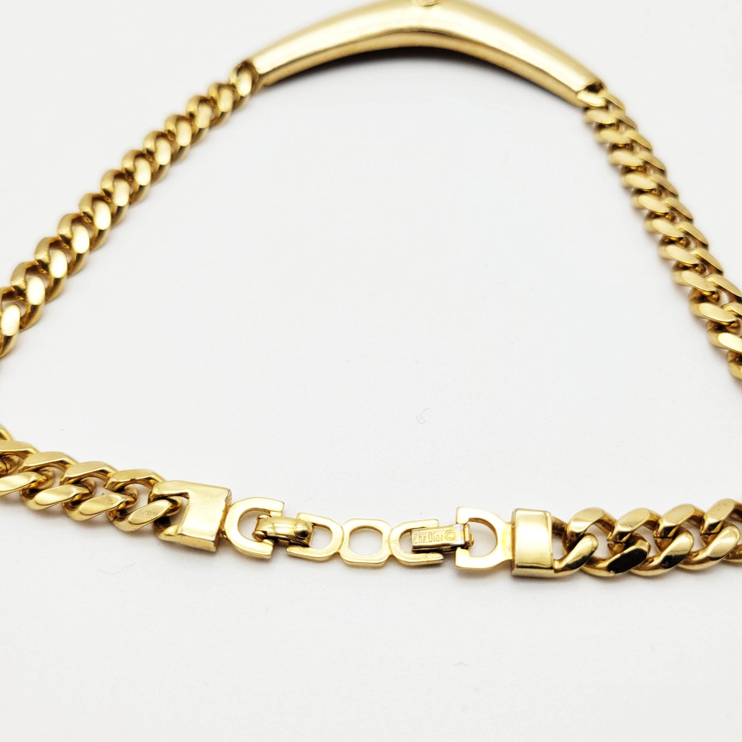 Vintage chain necklace Christian Dior