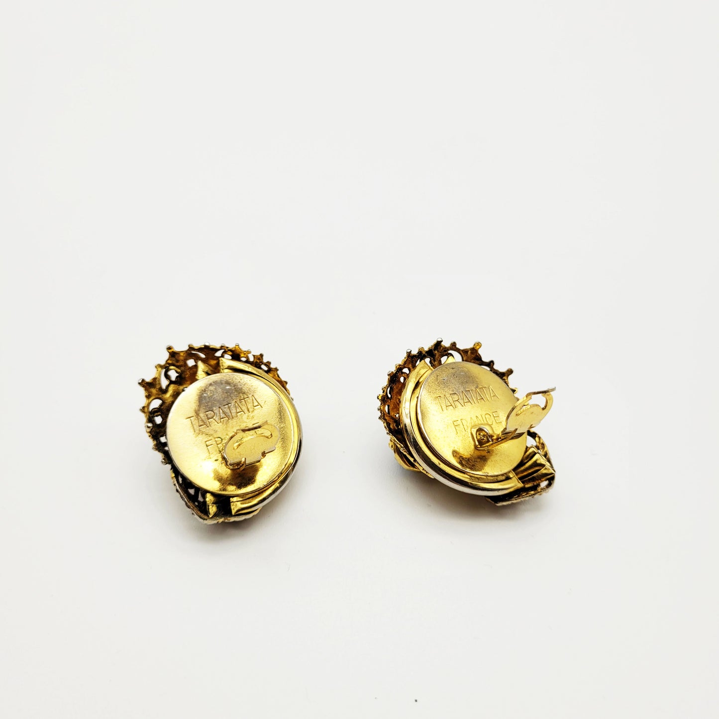 Vintage clip earrings Taratata
