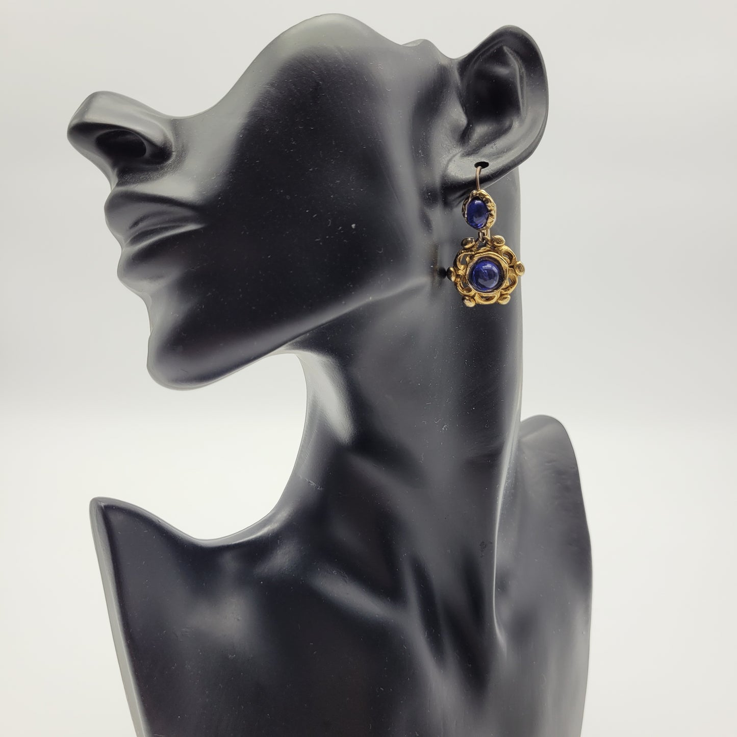 Vintage earrings La Rose Poupre Paris