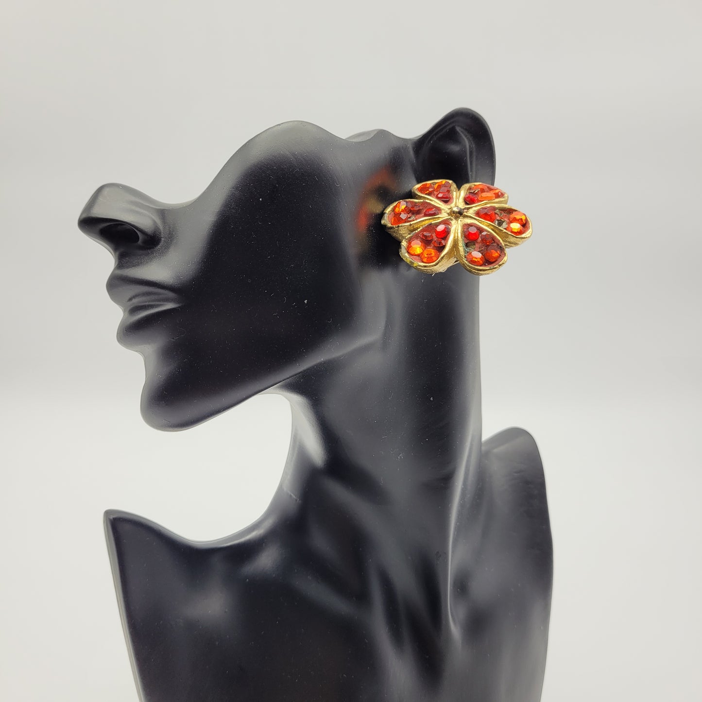 Vintage flower earrings Jacky De G
