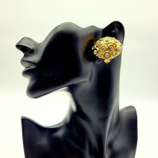 Vintage clip on earrings Jacky De G