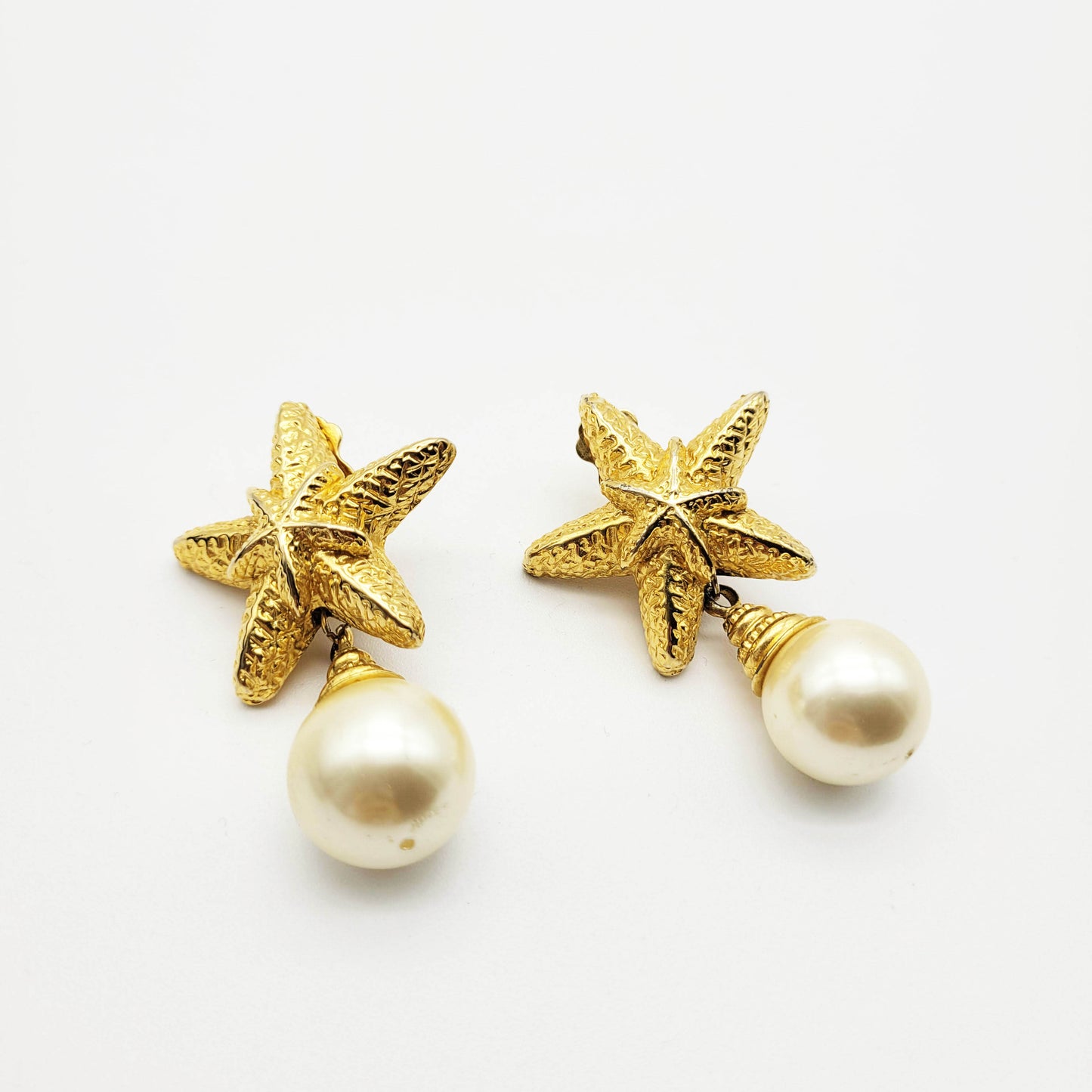 Vintage couture dangle earrings