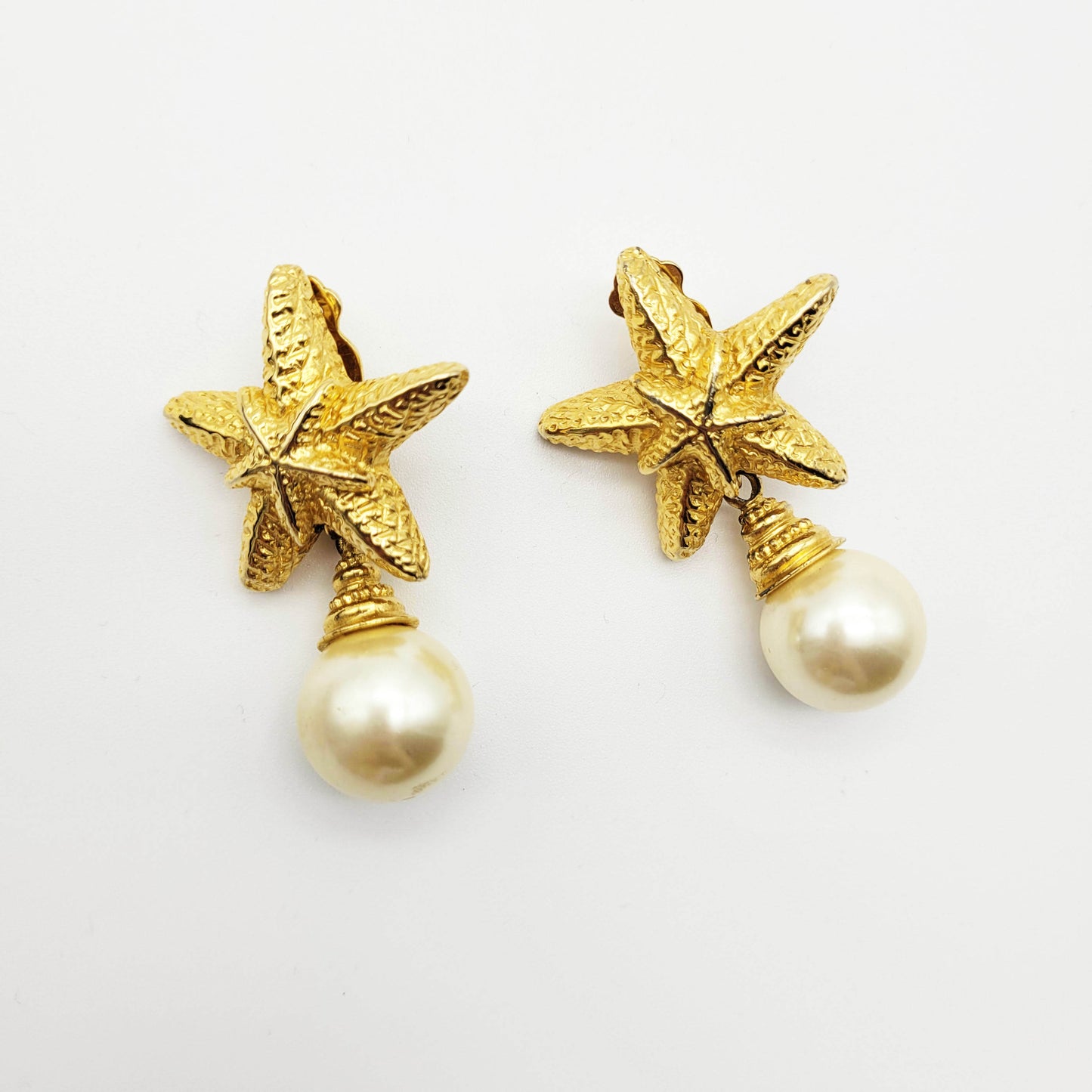 Vintage couture dangle earrings