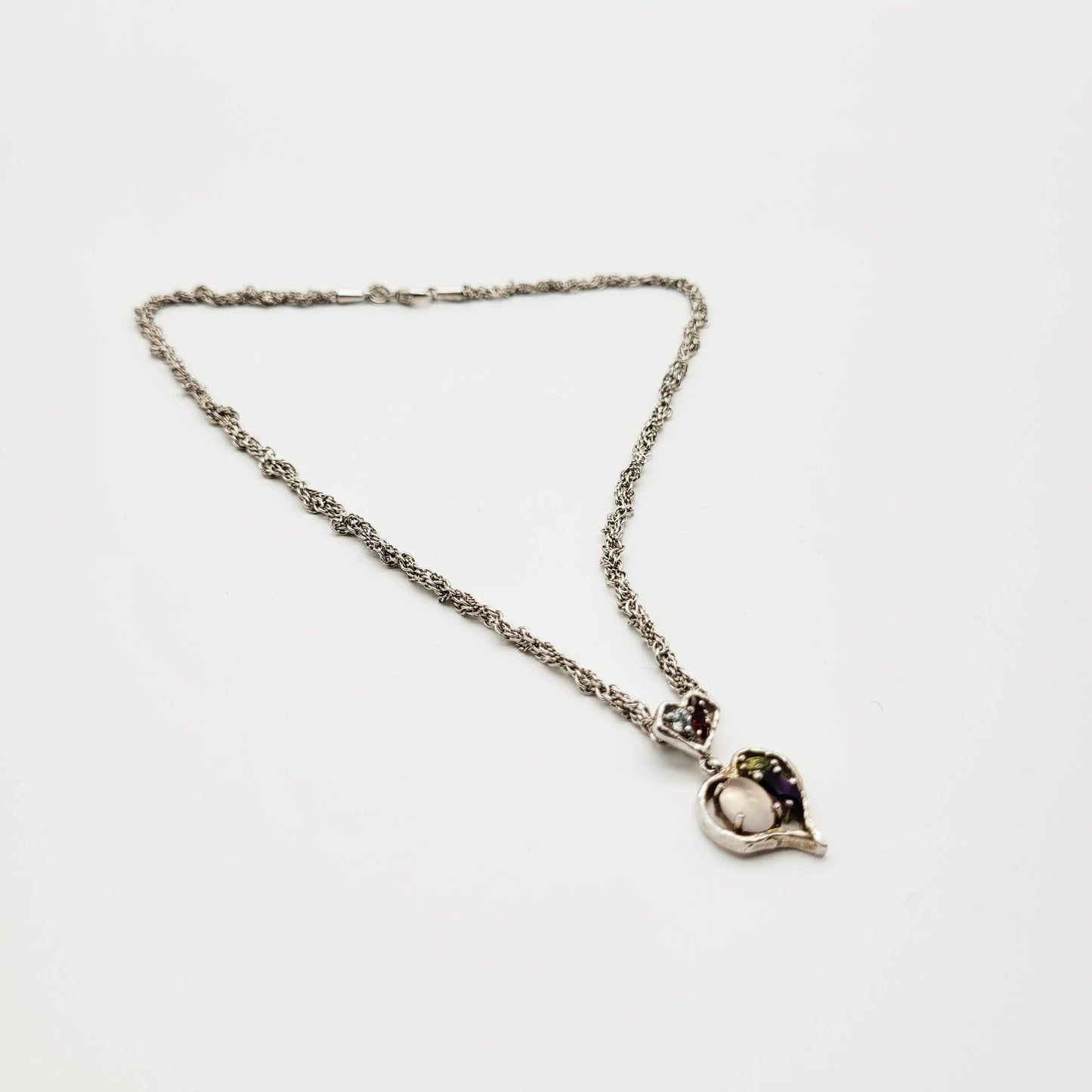 Vintage silver necklace Christian Lacroix