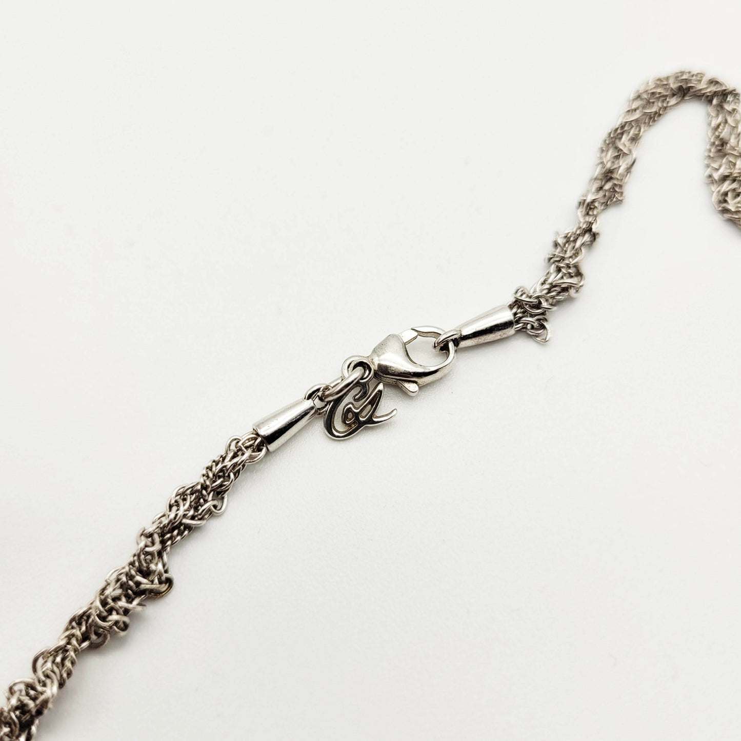 Vintage silver necklace Christian Lacroix