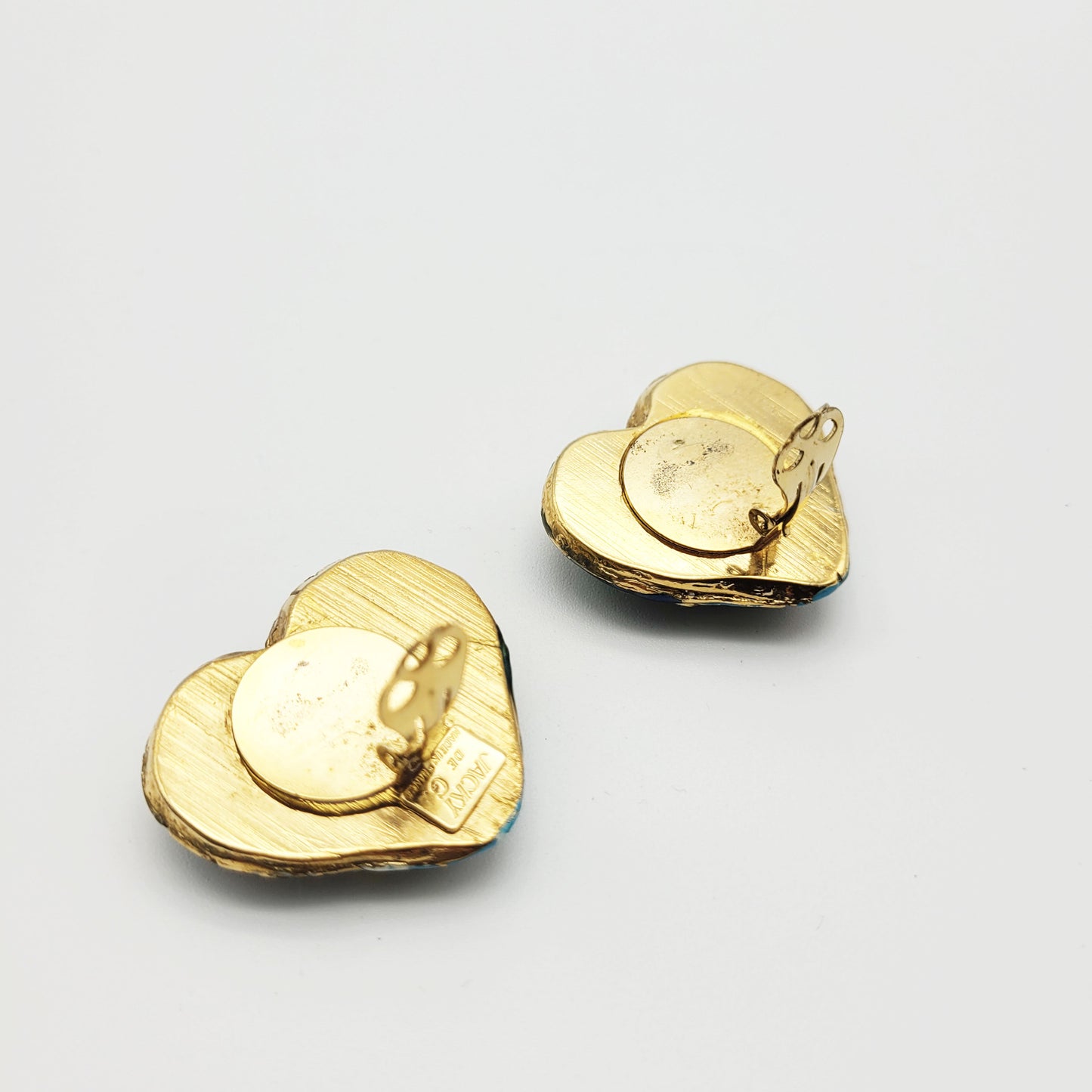 Vintage heart earrings Jacky De G