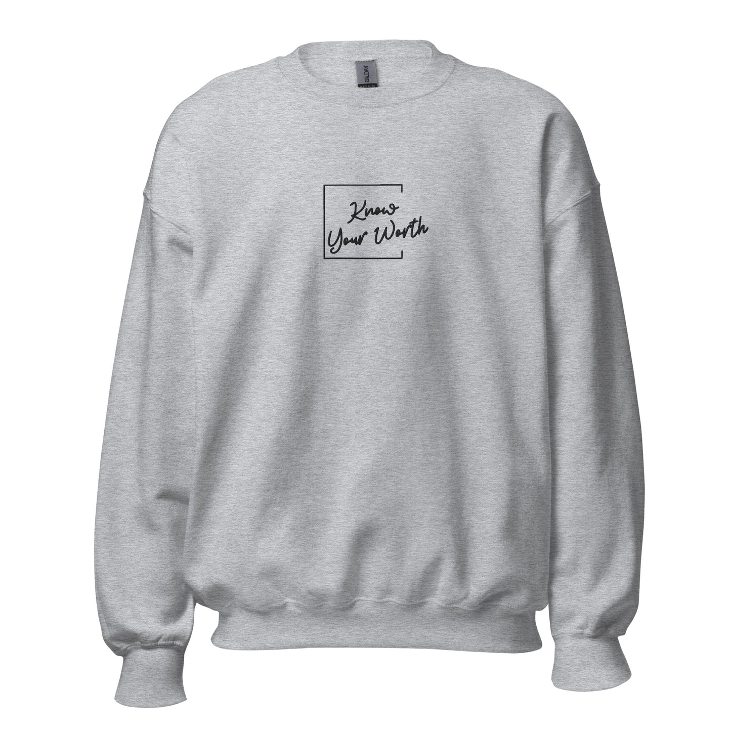 Unisex Embroidery Sweatshirt Worth