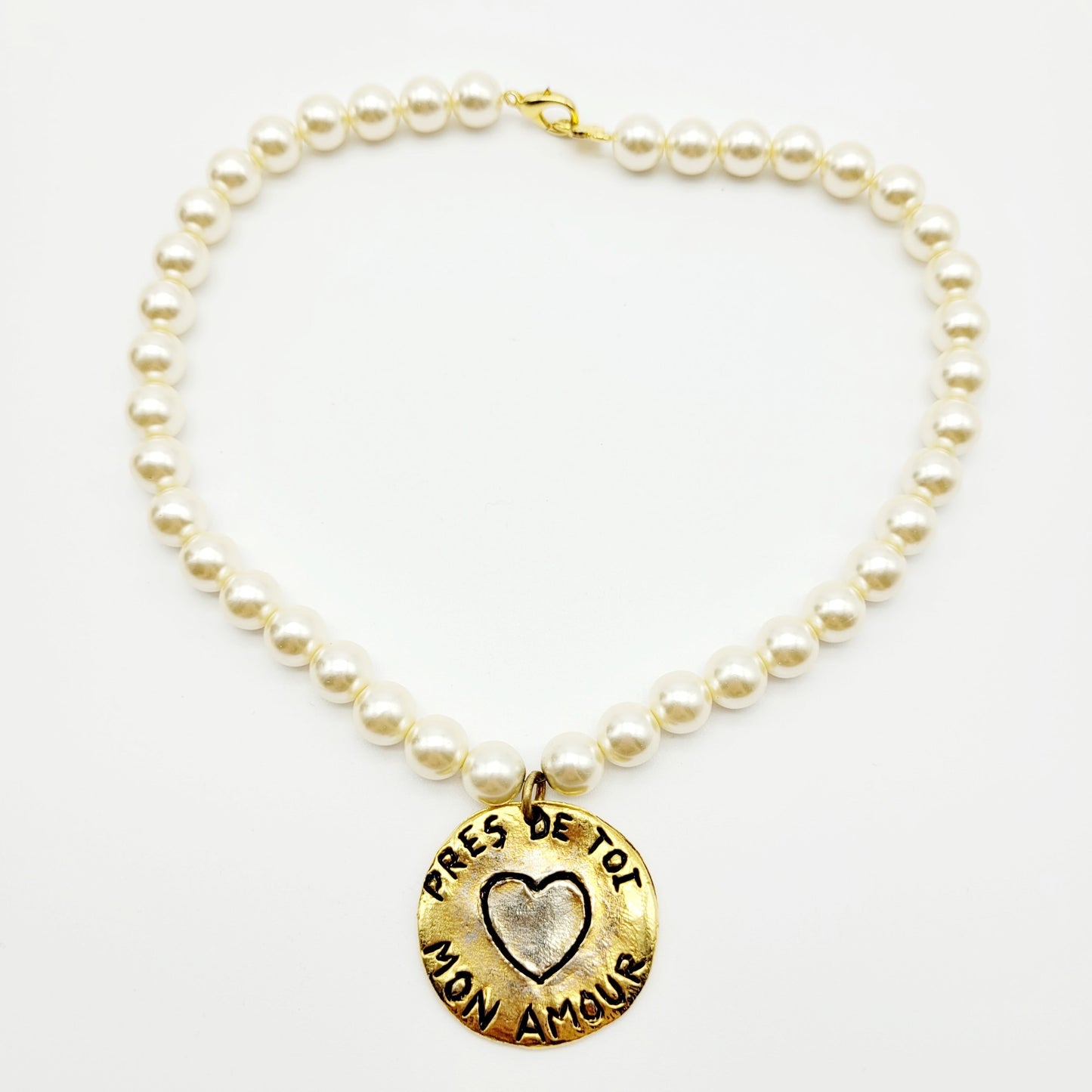 Vintage Jacky De G pearls Necklace