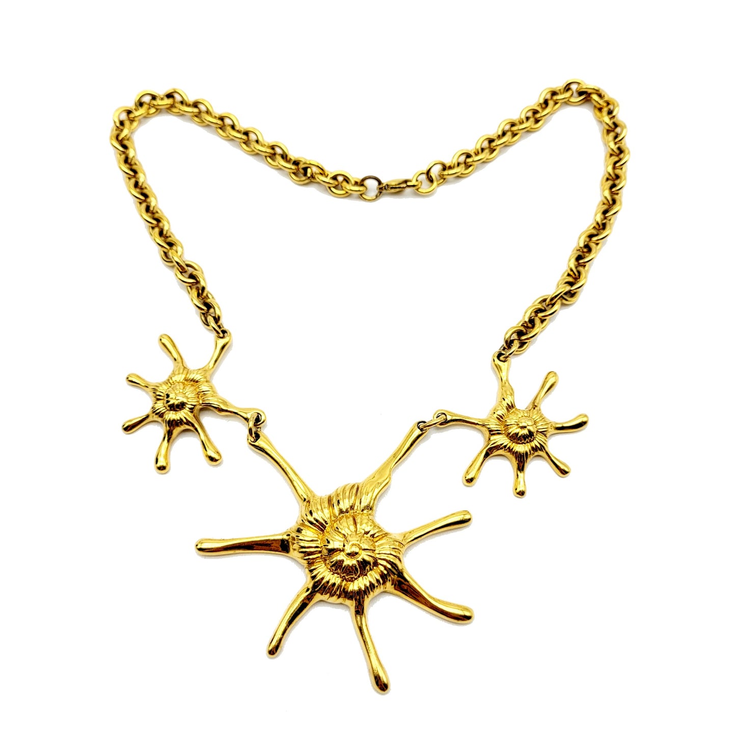 Vintage Guy Laroche Goldtone Necklace