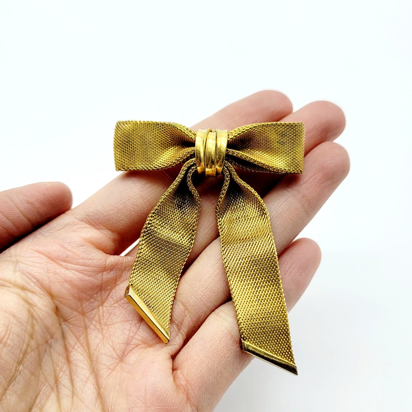 Vintage Christian Dior 60s bow Brooch