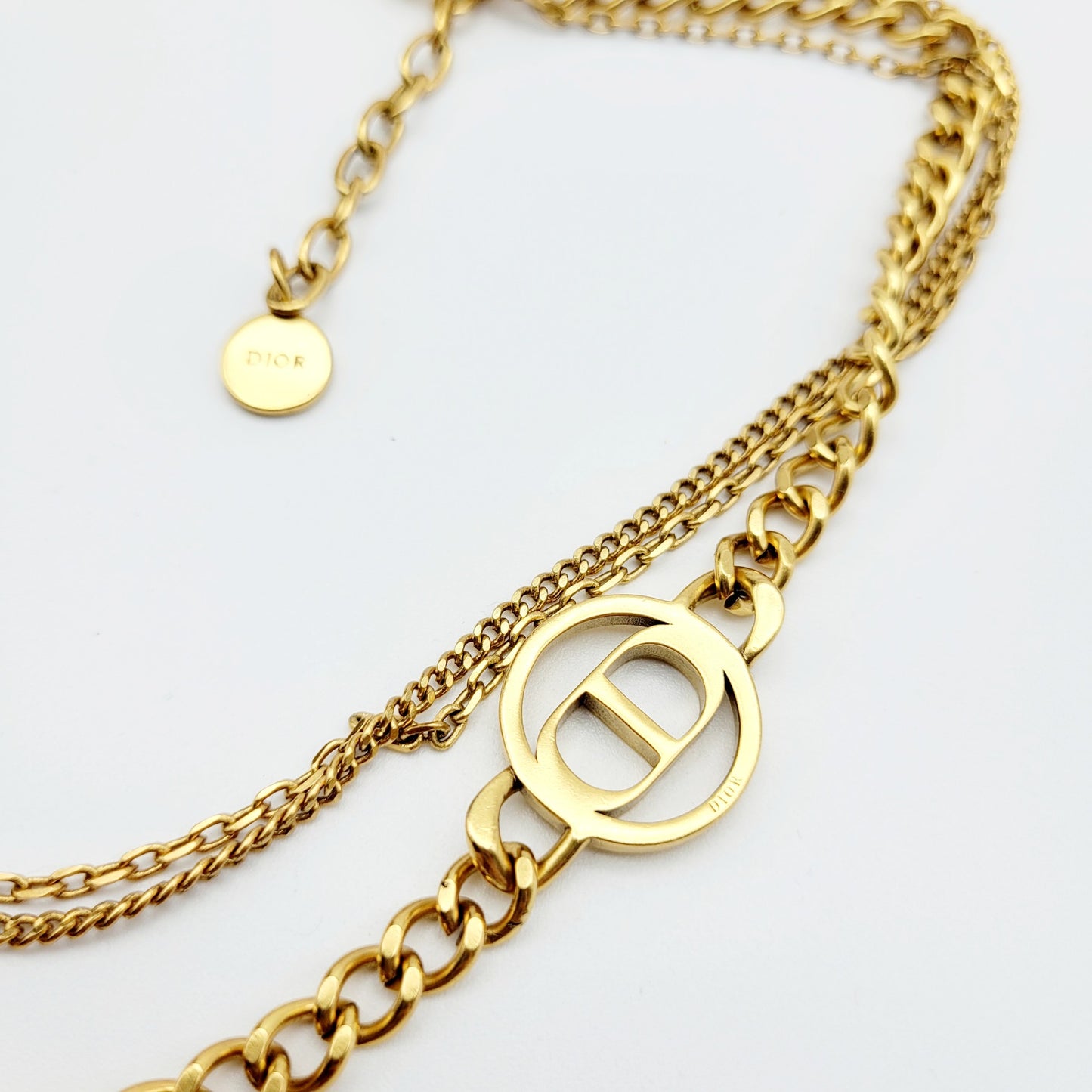 Vintage Christian Dior Goldtone Jewelry Set