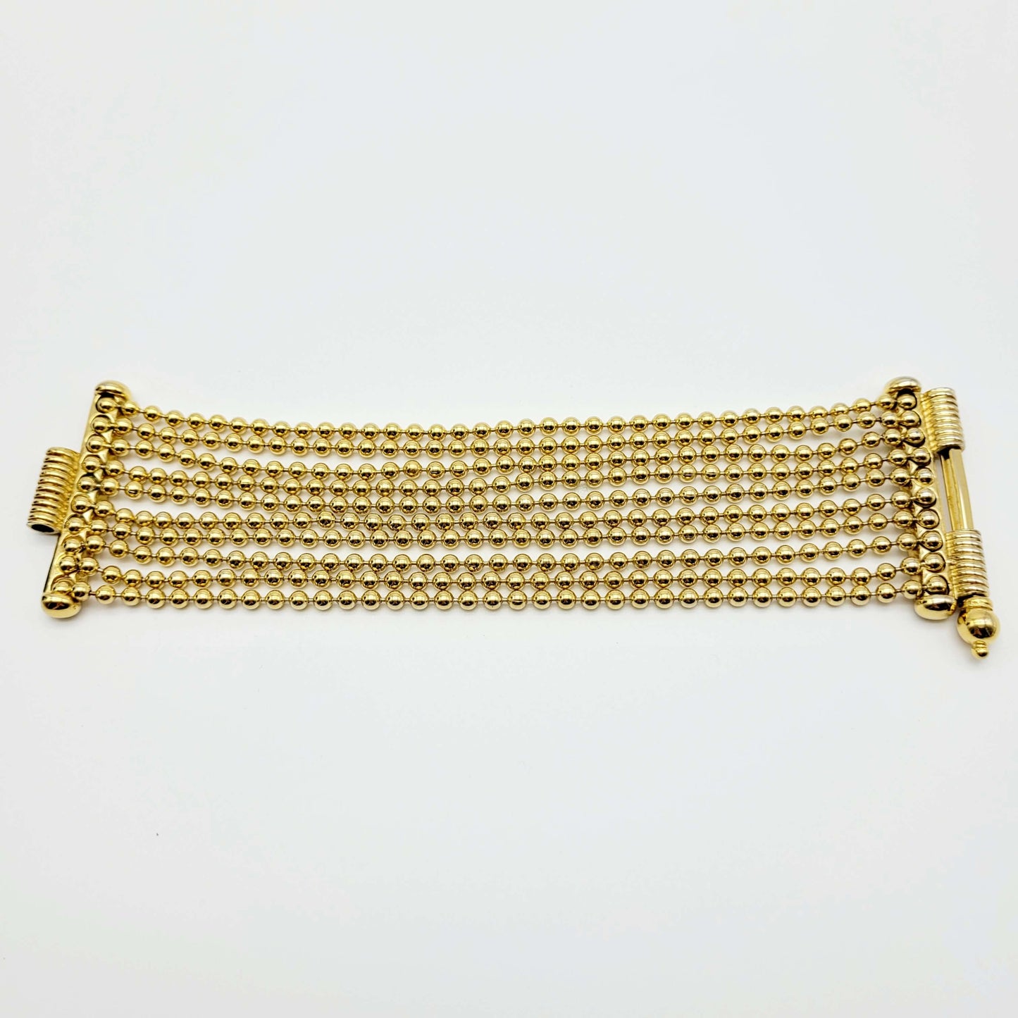 Vintage Yves Saint Laurent Multi Ball Chain Bracelet