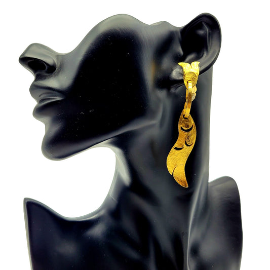 Vintage Delphine Nardin dangle Earrings