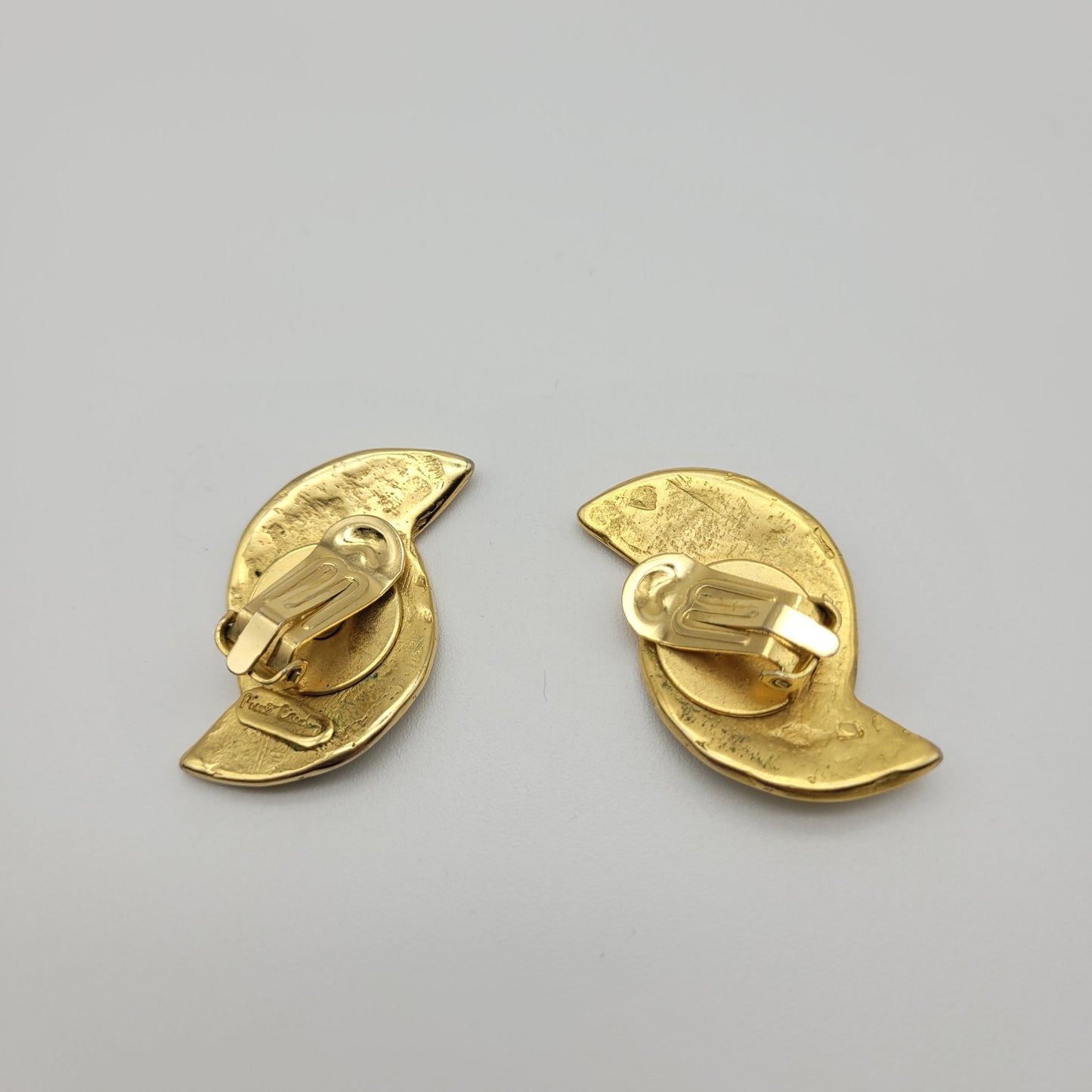 Vintage enamel earrings Pierre Cardin