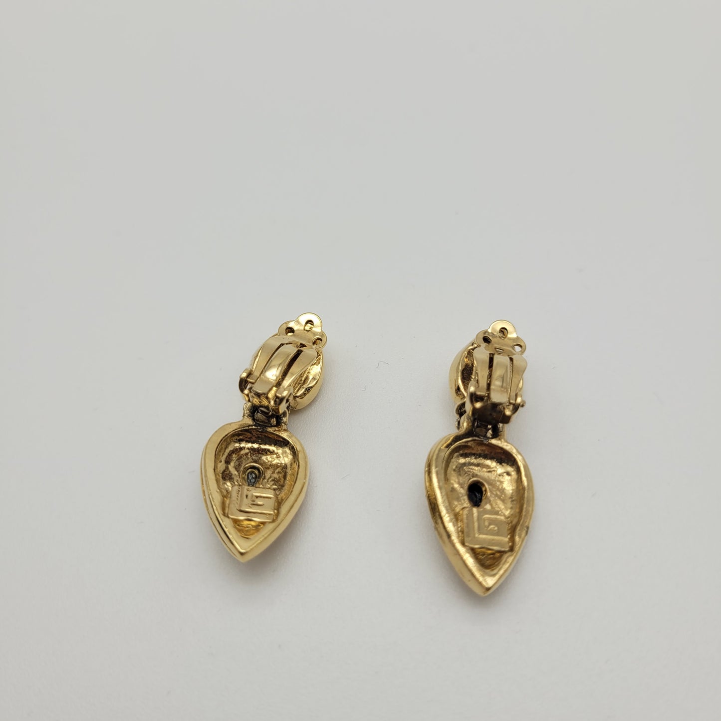 Vintage clip on earrings Guy Laroche