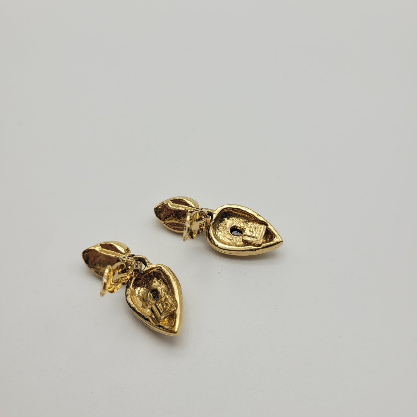 Vintage clip on earrings Guy Laroche