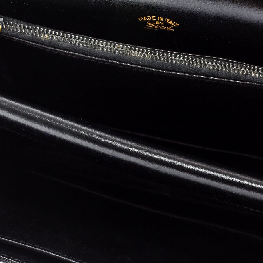 Vintage Gucci Monogram Bag I Black