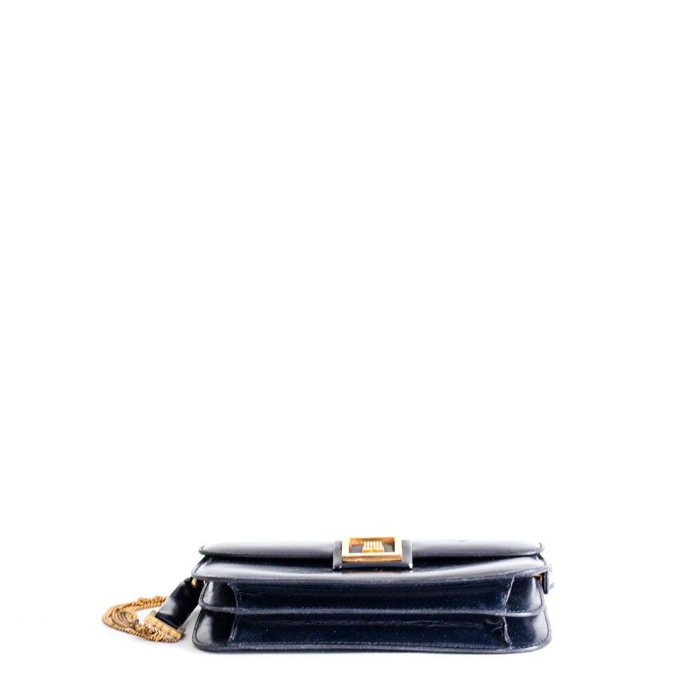 Vintage Lanvin Shoulder Bag with Golden Chain - Secondista