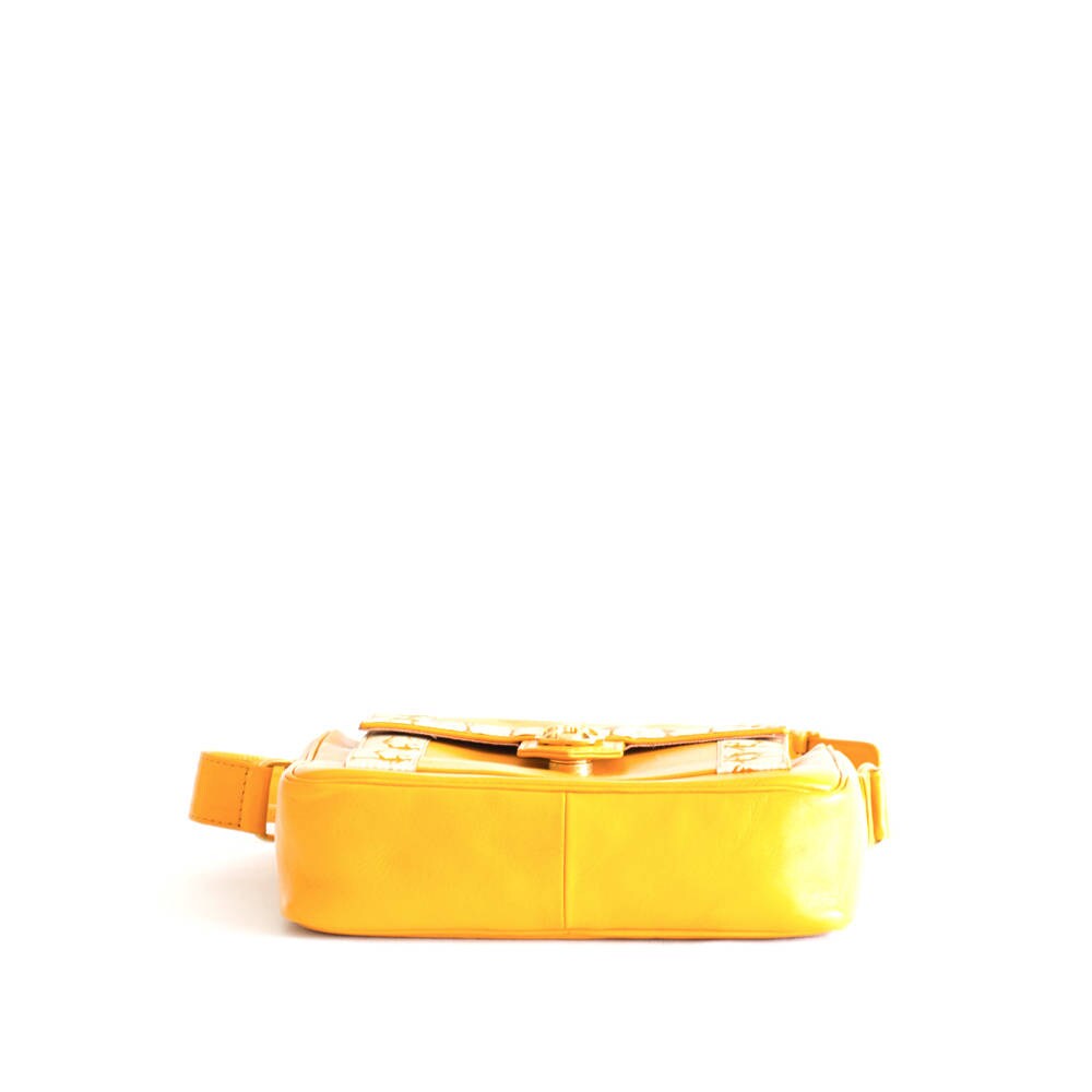 Vintage Moschino yellow Crossbody Bag - Secondista
