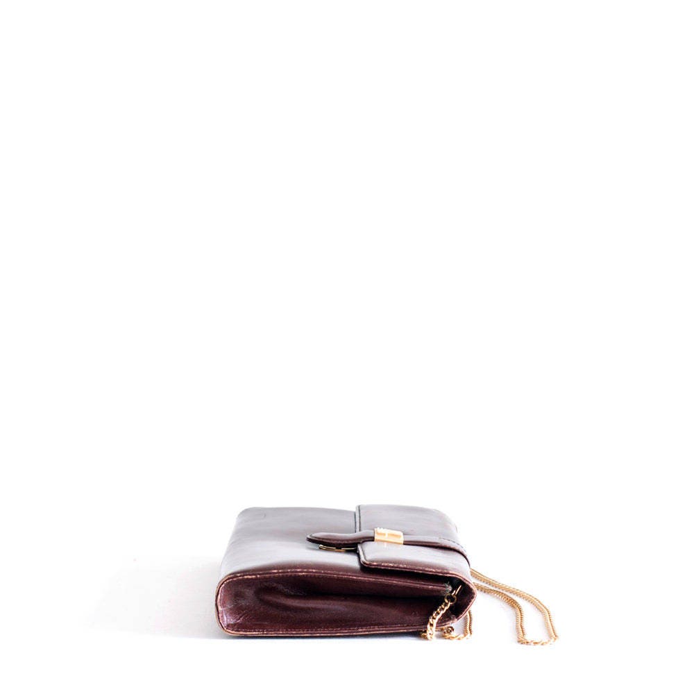 Vintage Lanvin brown Clutch - Secondista