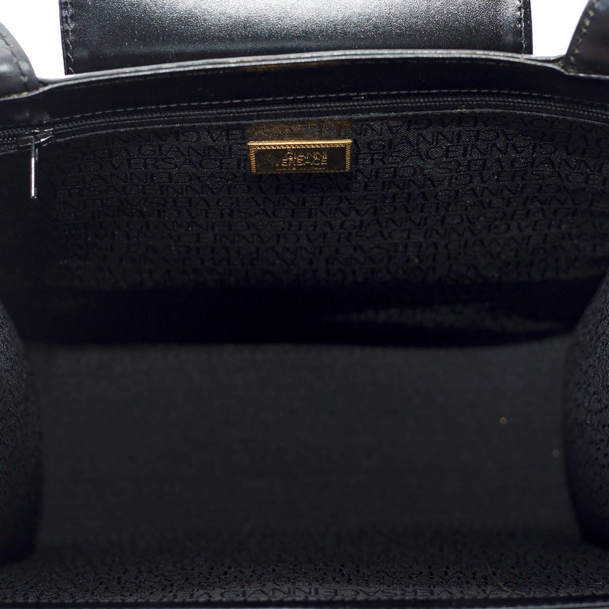 Vintage Mid 1990s Versace black Shoulder Bag - Secondista