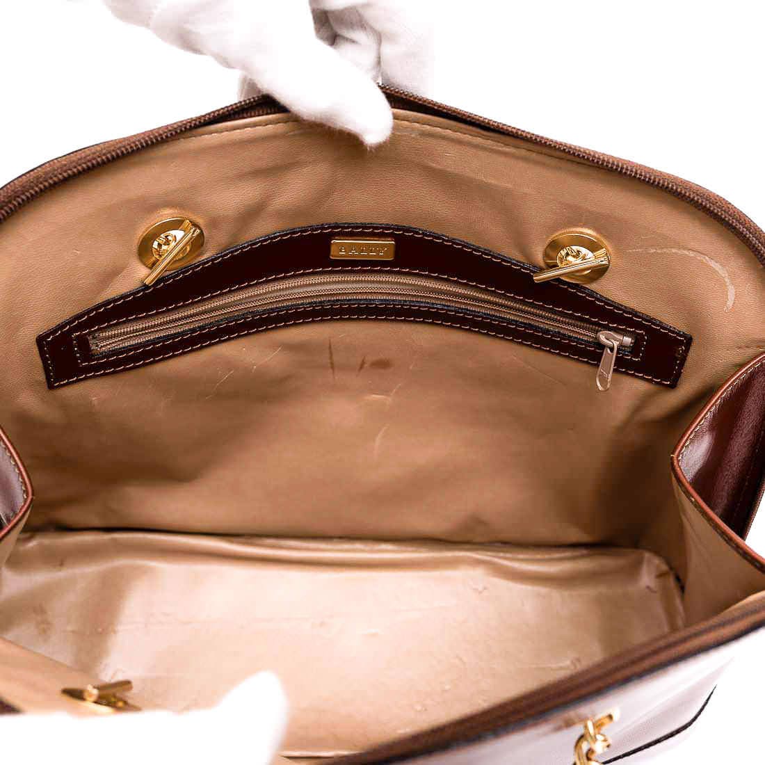 Bally Baroque Ring fringed shoulder bag - Brown