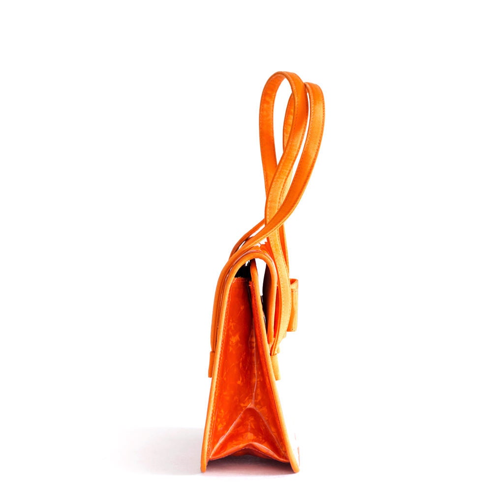 Vintage Moschino orange Top Handle Bag - Secondista