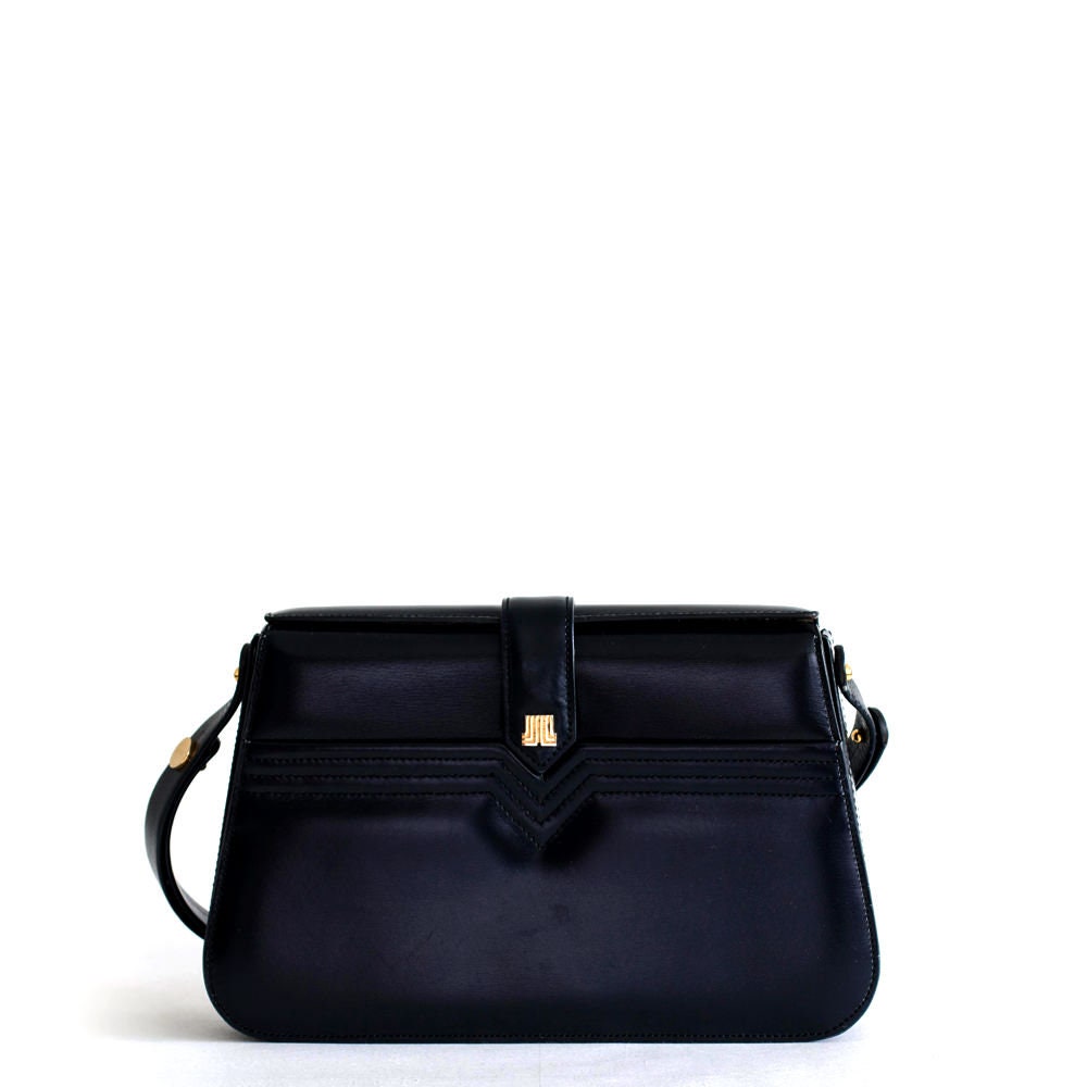 Vintage Lanvin dark navy Shoulder Bag - Secondista