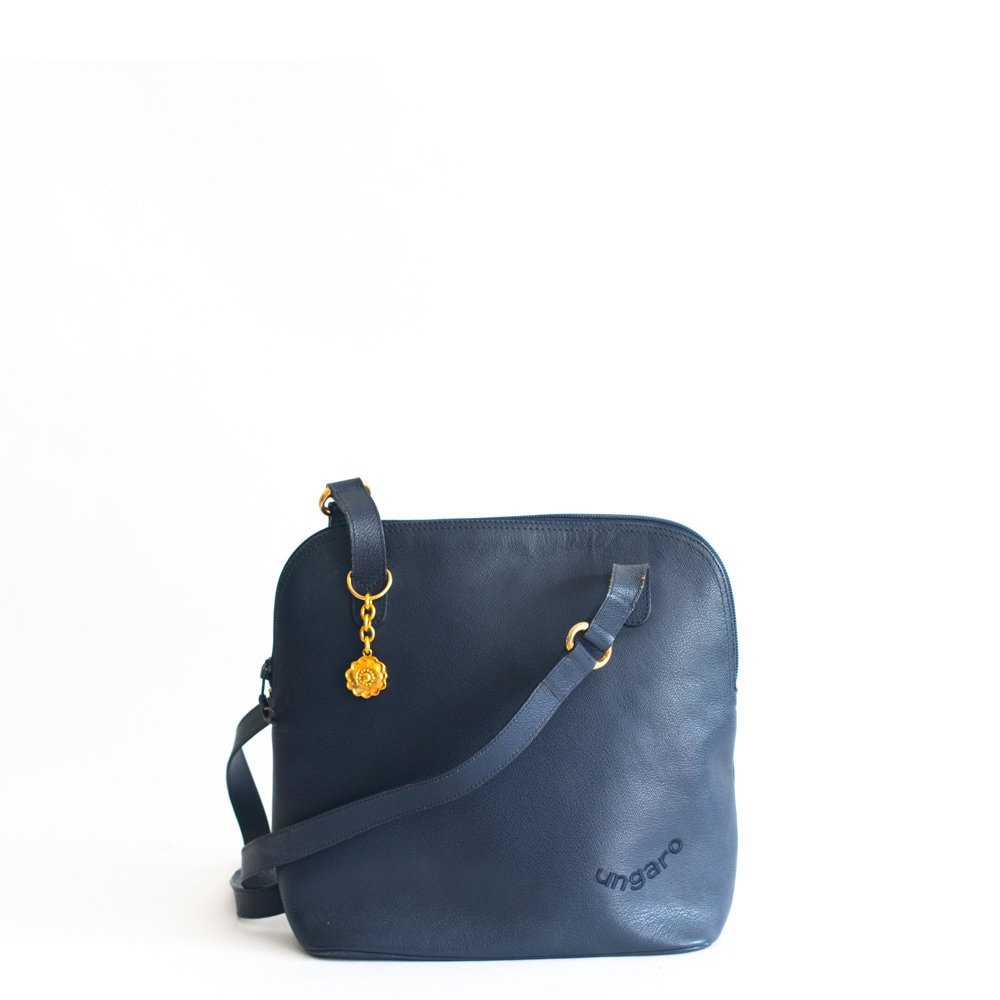 Vintage Ungaro navy Shoulder Bag - Secondista