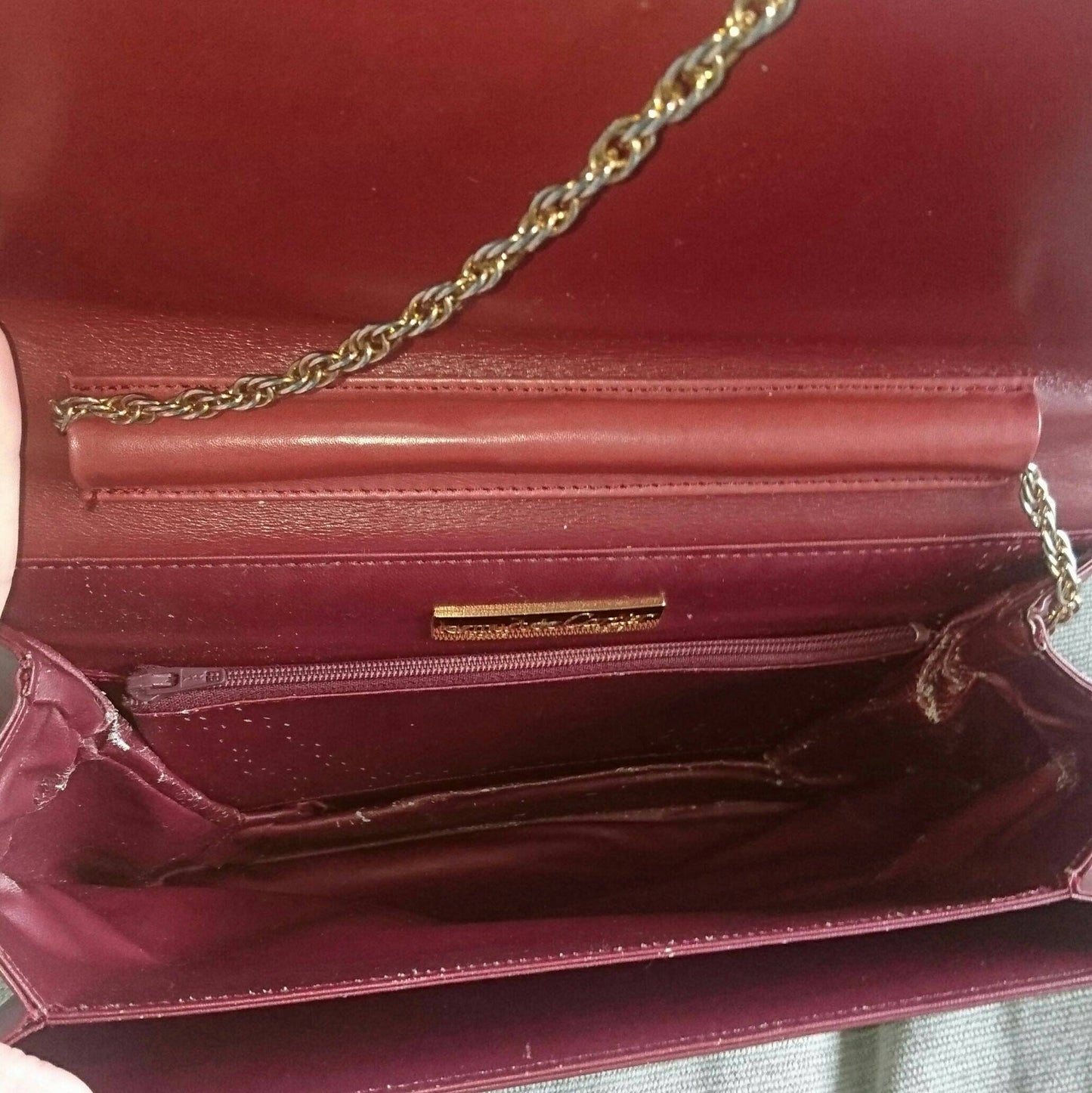Vintage Cartier burgundy Bag - Secondista