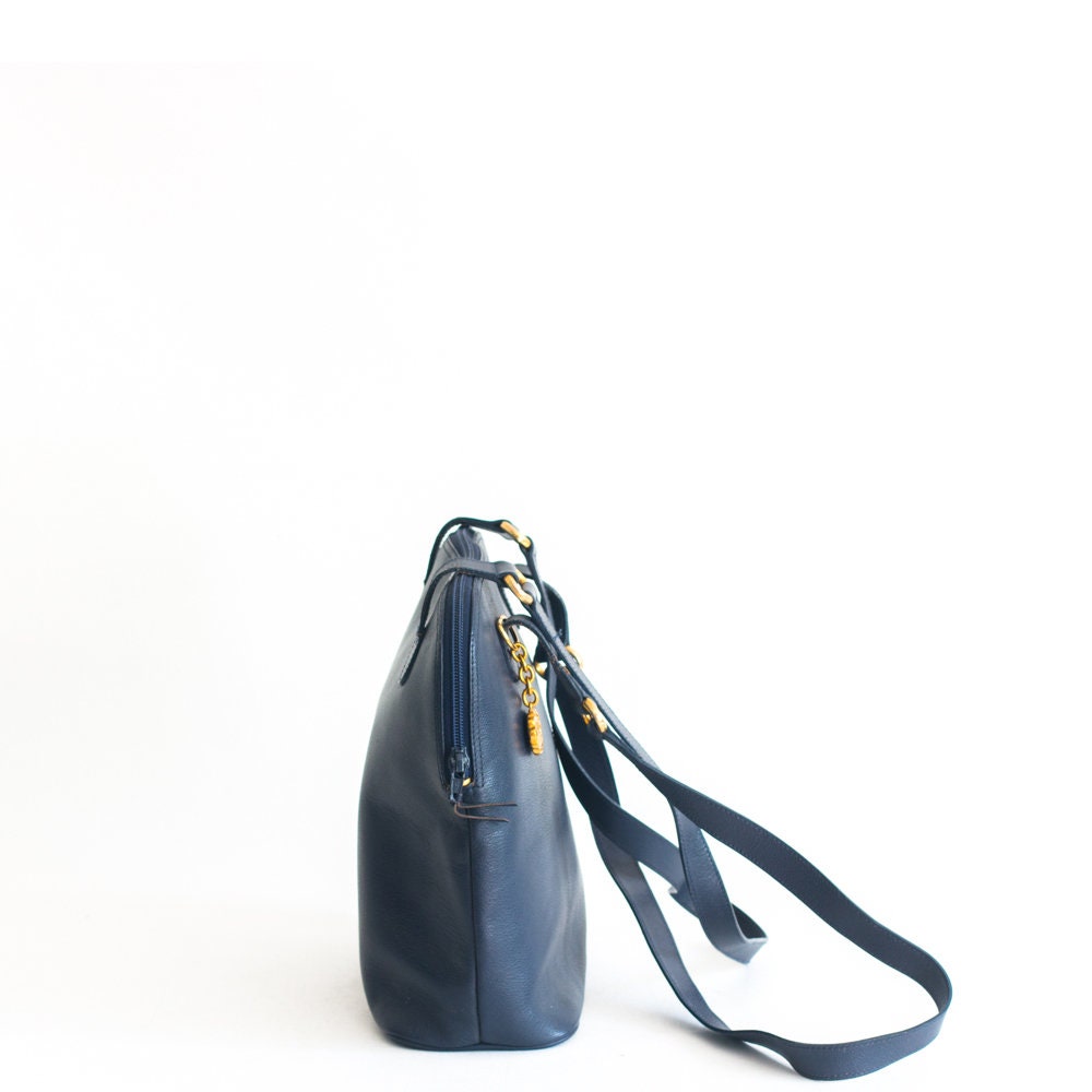 Vintage Ungaro navy Shoulder Bag - Secondista