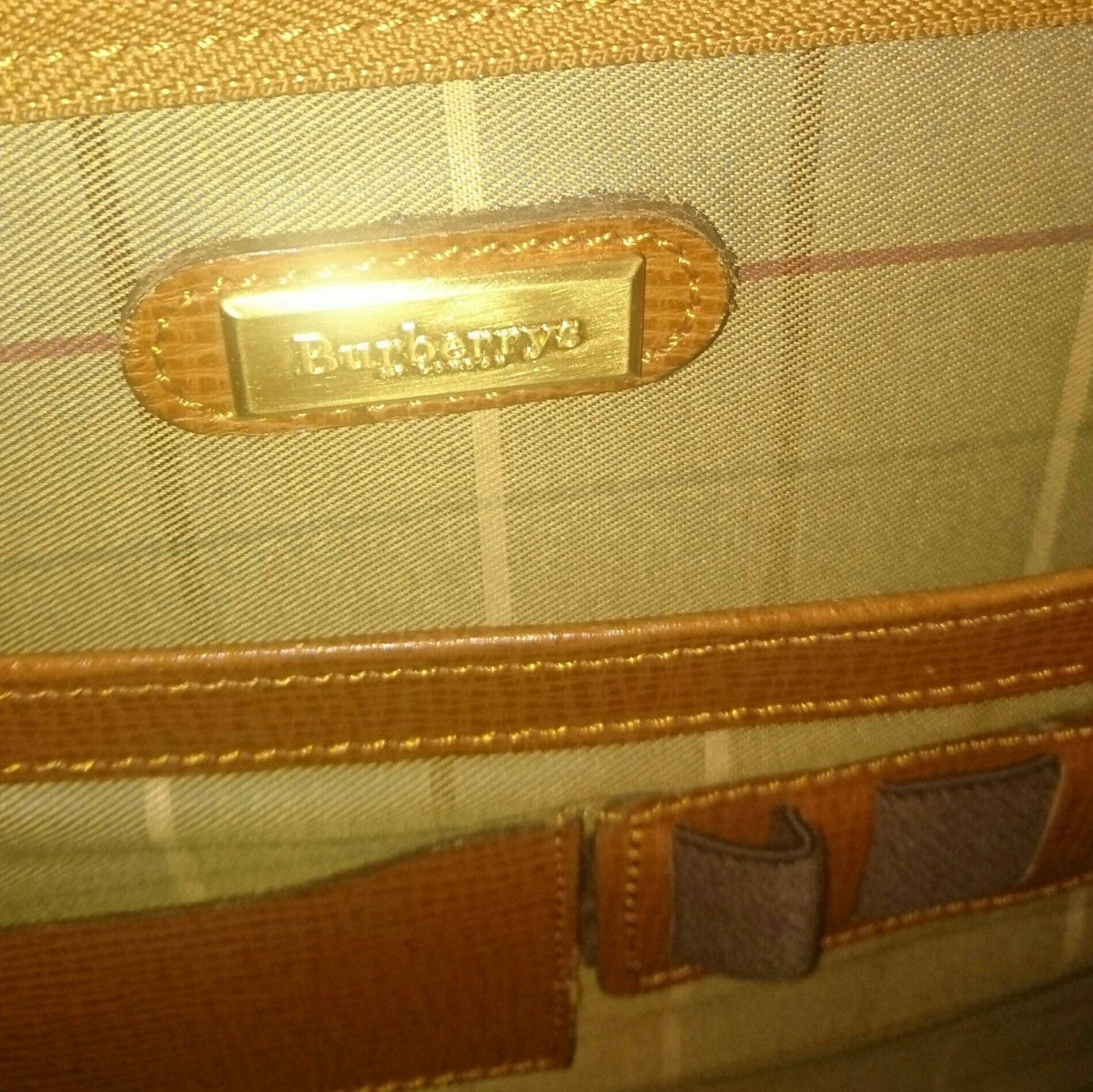 Vintage Burberrys Unisex Briefcase - Secondista