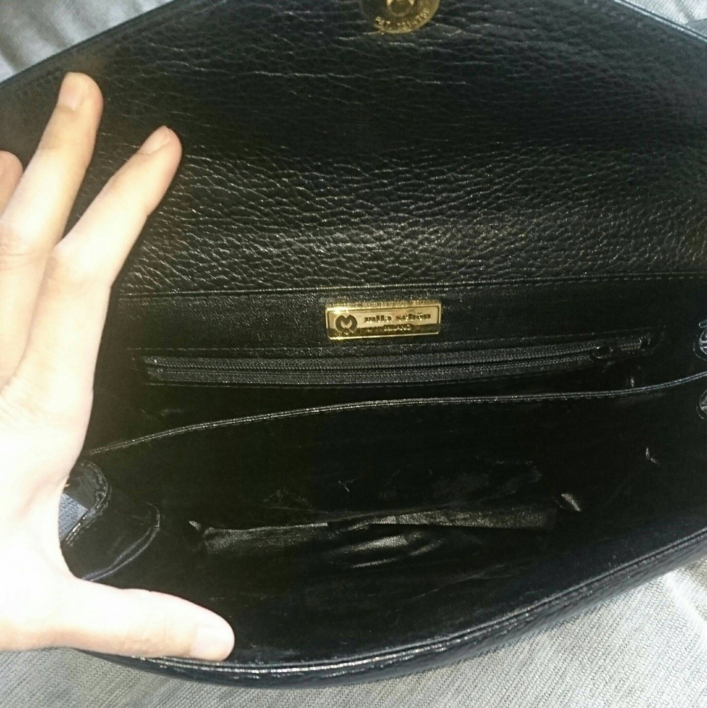 Vintage Mila Schon black Crossbody Bag - Secondista