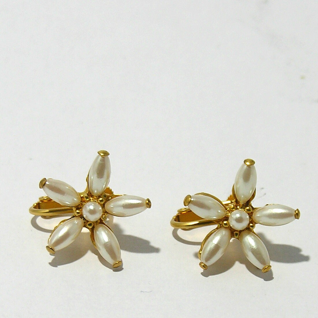 Vintage Kenzo flower Earrings - Secondista