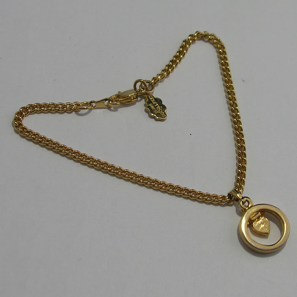 Vintage Courreges Bracelet with heart charm - Secondista