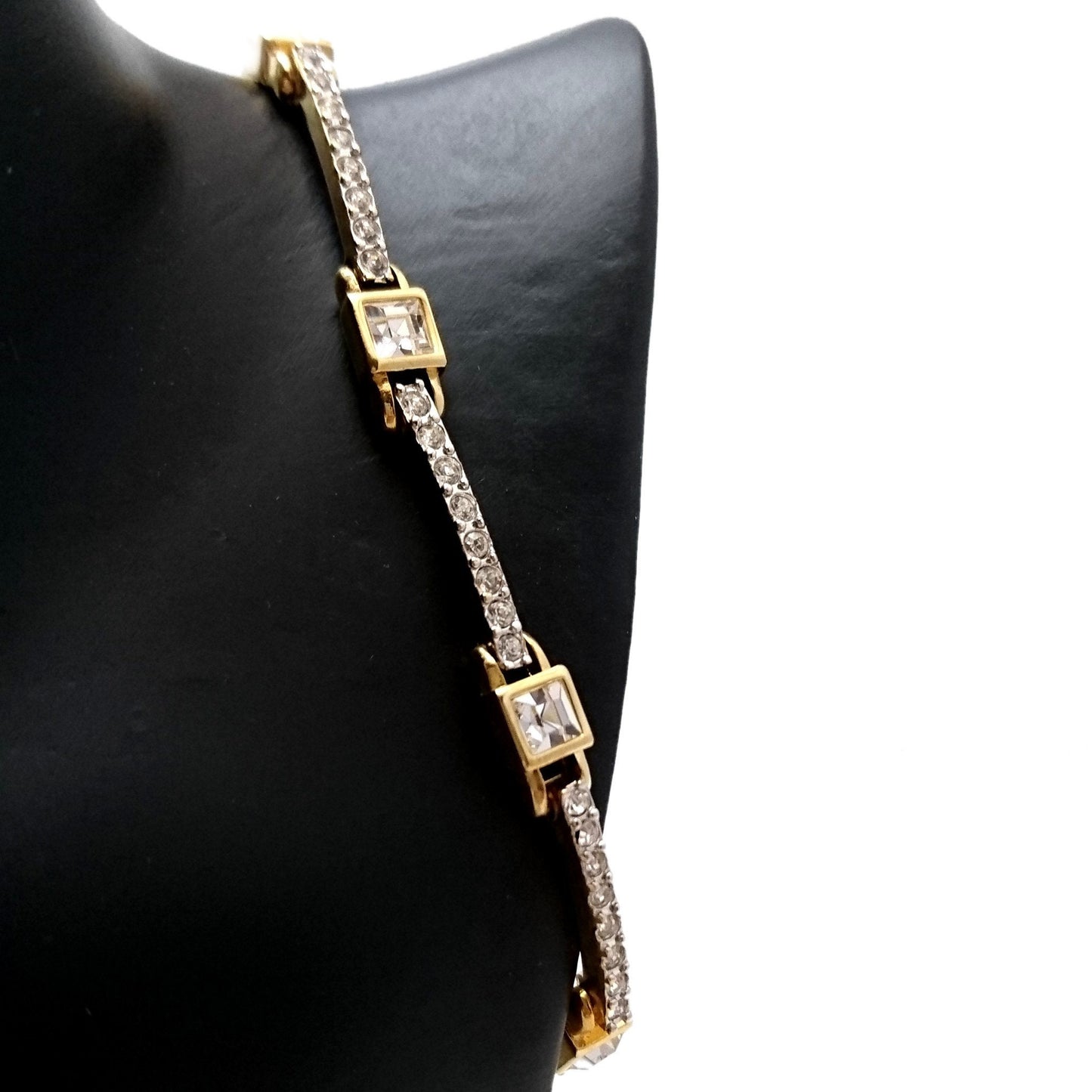 Vintage Nina Ricci rhinestone Bracelet - Secondista