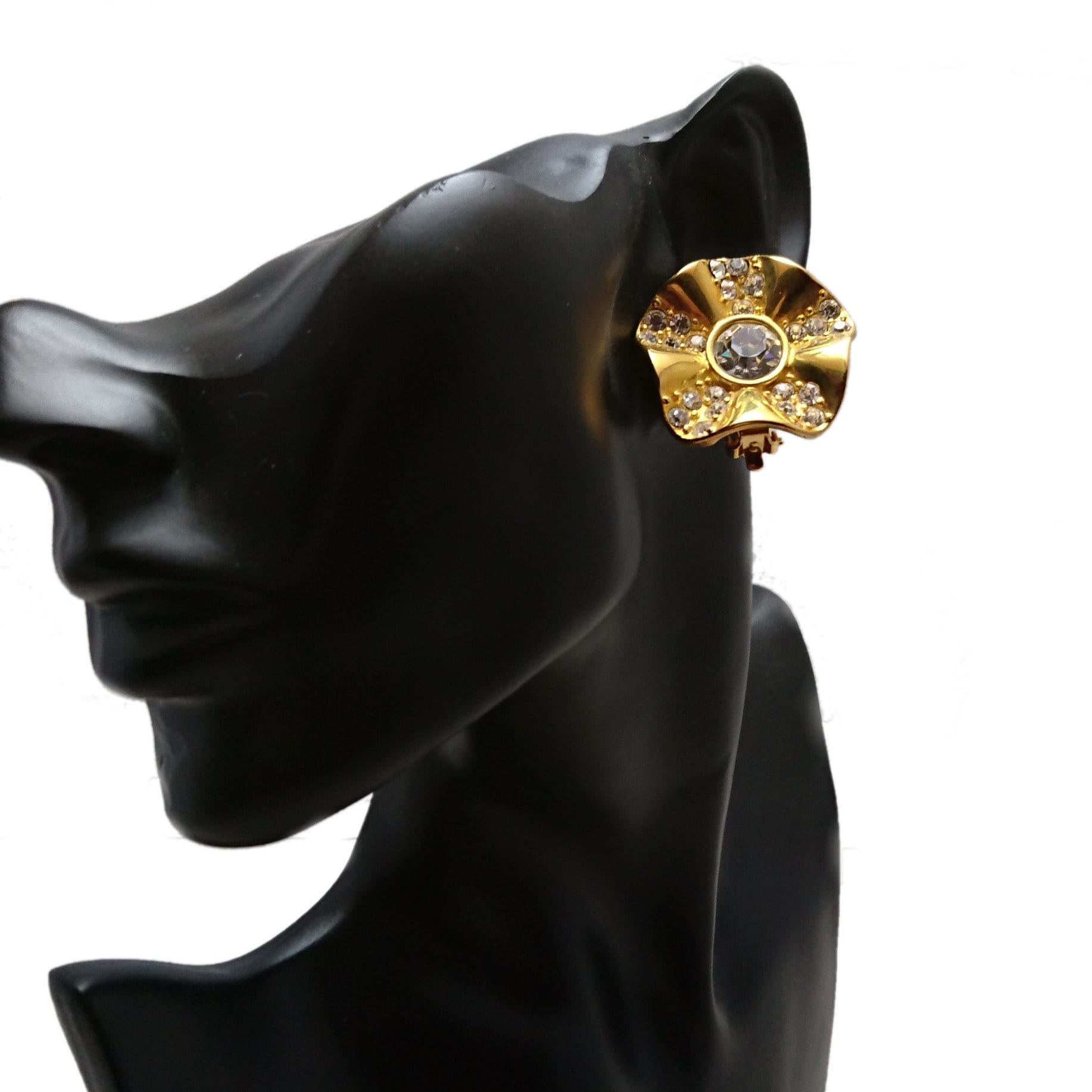 Vintage Givenchy Goldtone Earrings - Secondista